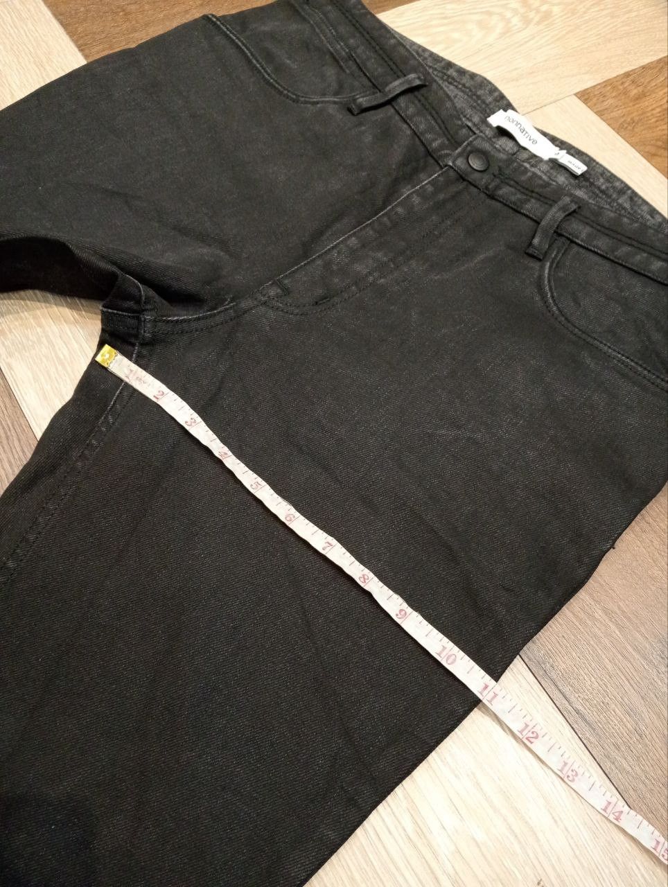 Nonnative NONNATIVE JAPAN BLACK DENIM STRETCH JEANS - SIZE 2 Size US 33 - 17 Thumbnail
