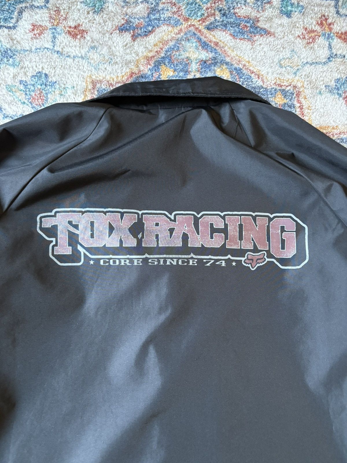 Fox Racing Vintage Fox Racing Spellout Light Jacket Large Size US L / EU 52-54 / 3 - 5 Thumbnail
