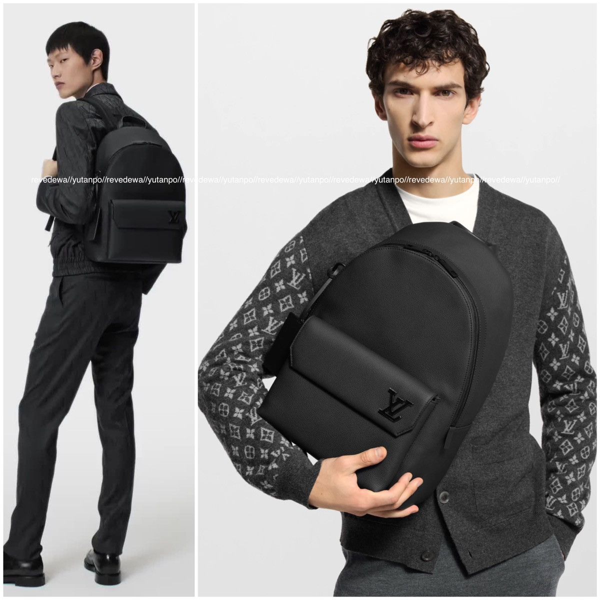 Louis Vuitton Authentic Louis Vuitton LV Aerogramme Leather Backpack Size ONE SIZE - 20 Thumbnail
