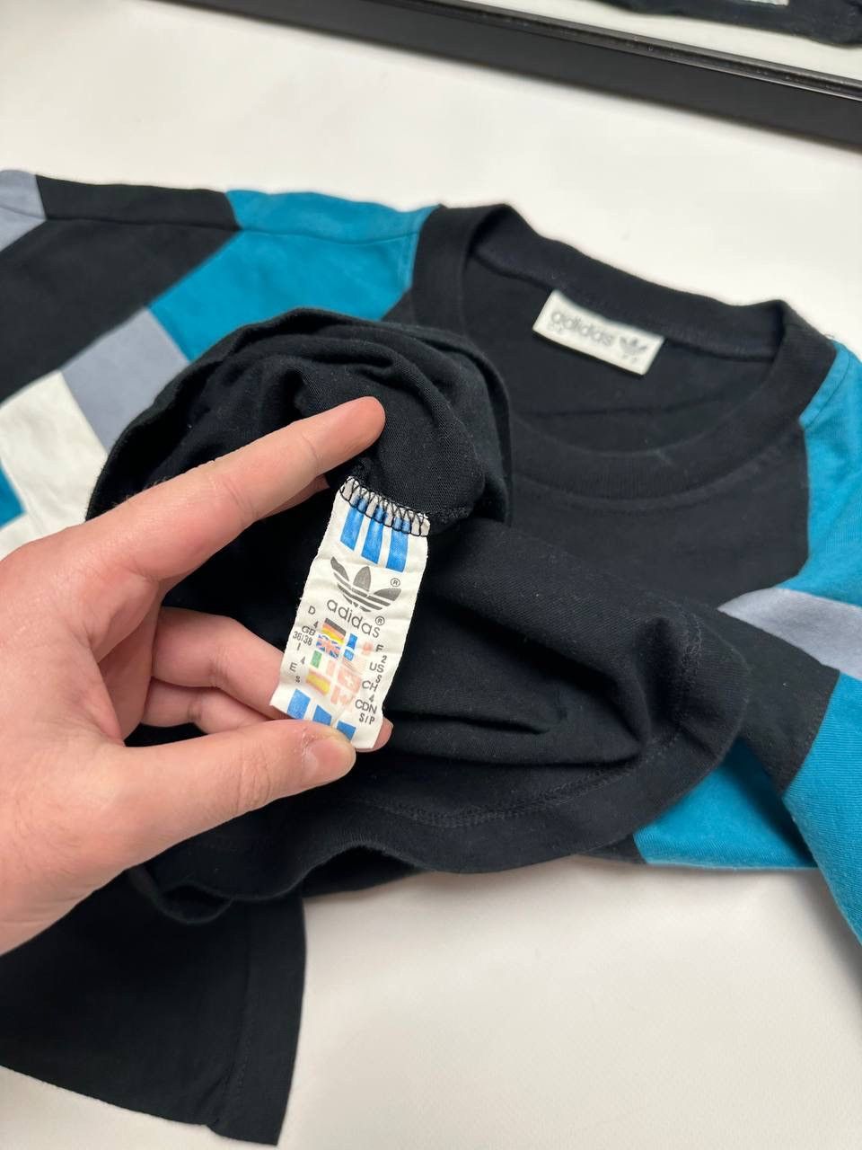 Adidas 80s Vintage Adidas Archive Equipment Style Rare T Shirt Size US S / EU 44-46 / 1 - 5 Thumbnail
