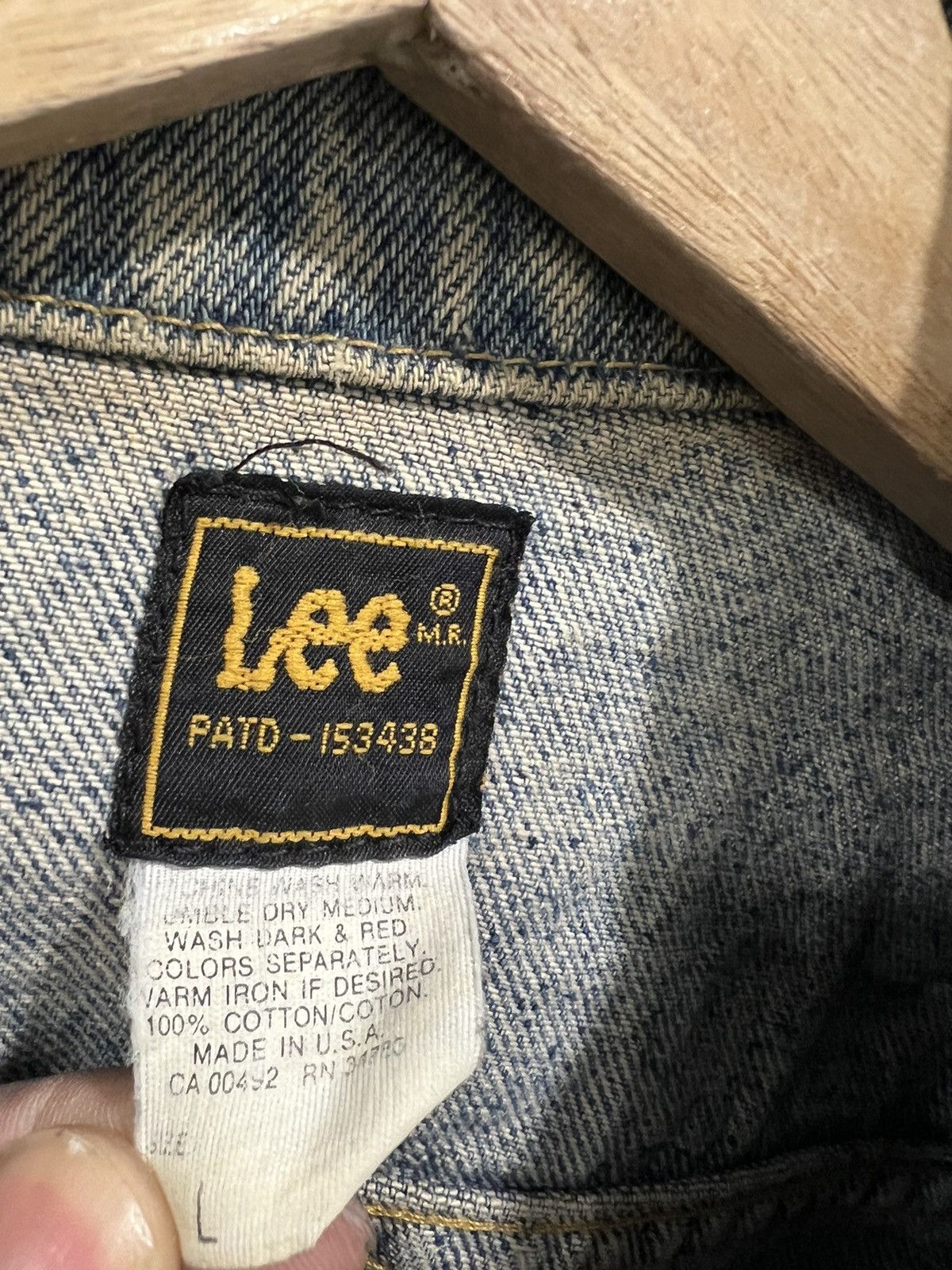 Lee Vintage 70s 80s Lee Denim Jacket Graphic Chevrolet racing Size US L / EU 52-54 / 3 - 3 Thumbnail