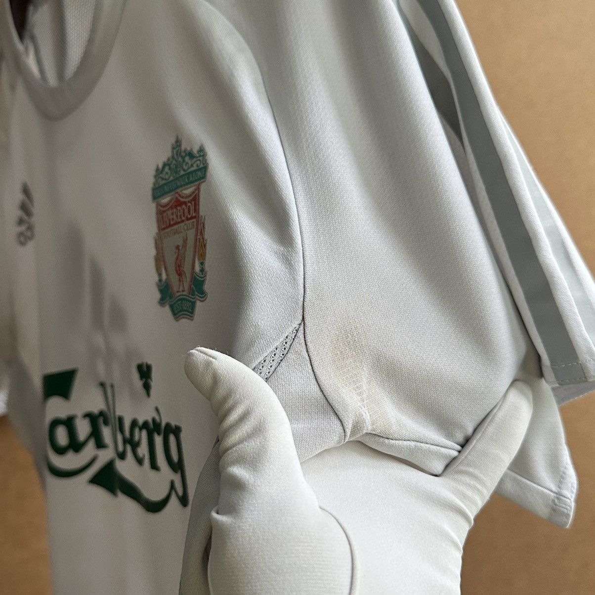Adidas Vintage Adidas FC Liverpool 2008/09 Training Soccer Jersey Size US M / EU 48-50 / 2 - 12 Thumbnail