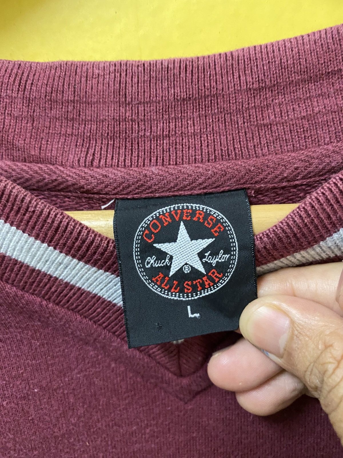Converse Converse Sweatshirt Small Logo Crewneck Size US L / EU 52-54 / 3 - 4 Thumbnail
