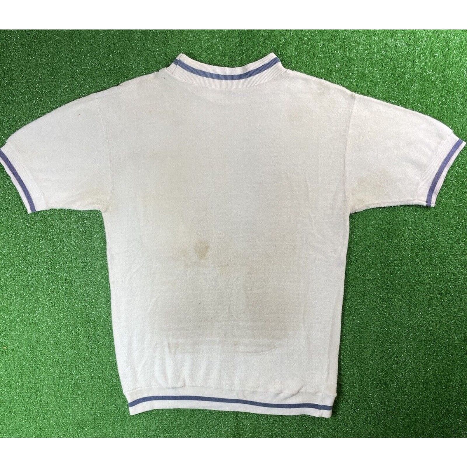 Vintage Vintage 50s Terry Cloth White Small Medium Pocket Shirt USA Size US M / EU 48-50 / 2 - 3 Thumbnail