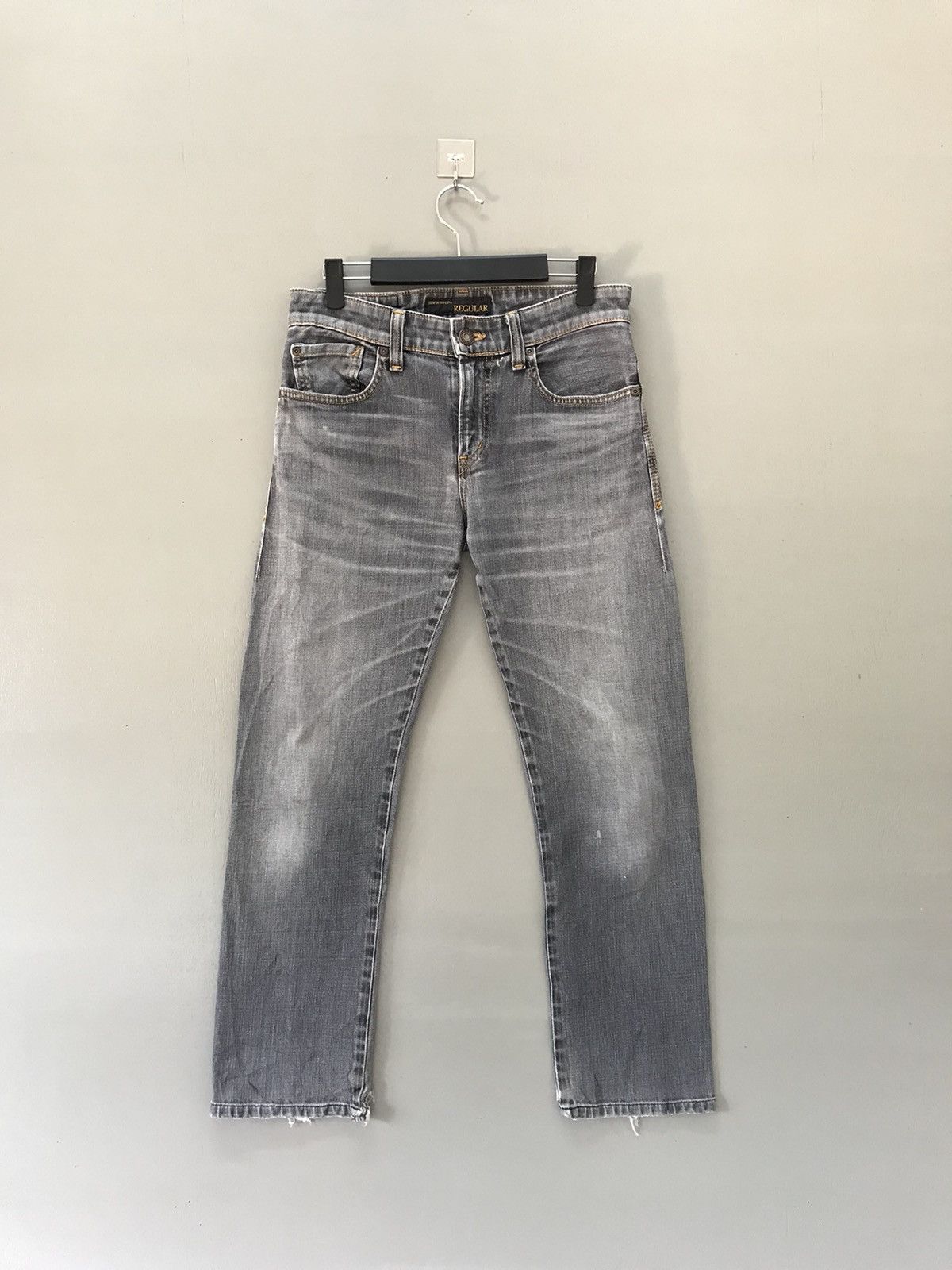 image of Edwin 503 Regular Denim Pants in Silver, Men's (Size 31)