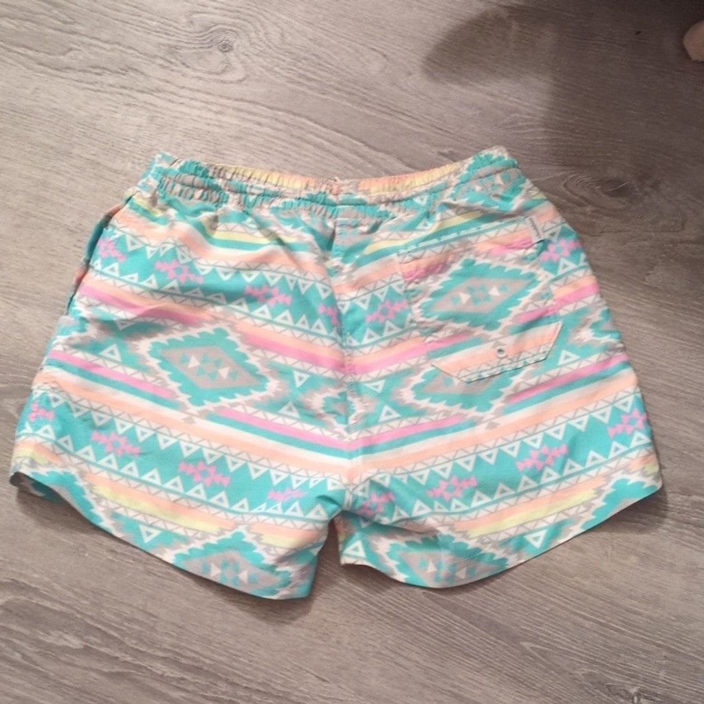 Chubbies Chubbies en Fuego Aztec print swim trunks size Medium Size US 29 - 4 Thumbnail