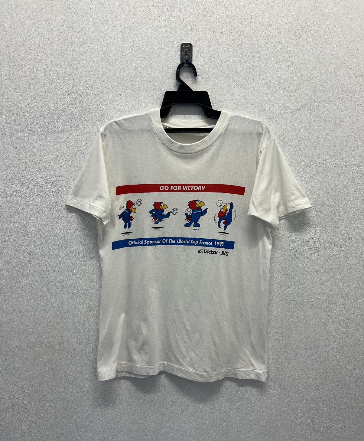 Vintage 🔥grailsale🔥 VINTAGE OFFICIAL SPONSOR OF THE WORLD CUP FRANCE Size US M / EU 48-50 / 2 - 1 Thumbnail