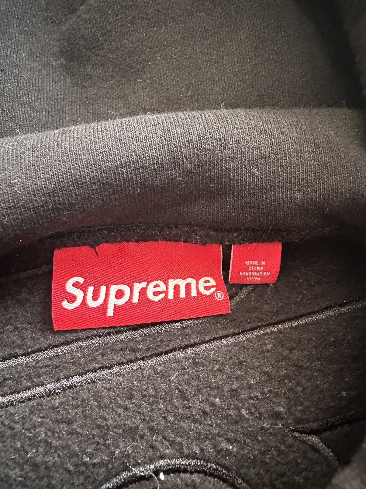 Supreme Supreme Hoodie Satin Logo Size US XL / EU 56 / 4 - 3 Thumbnail