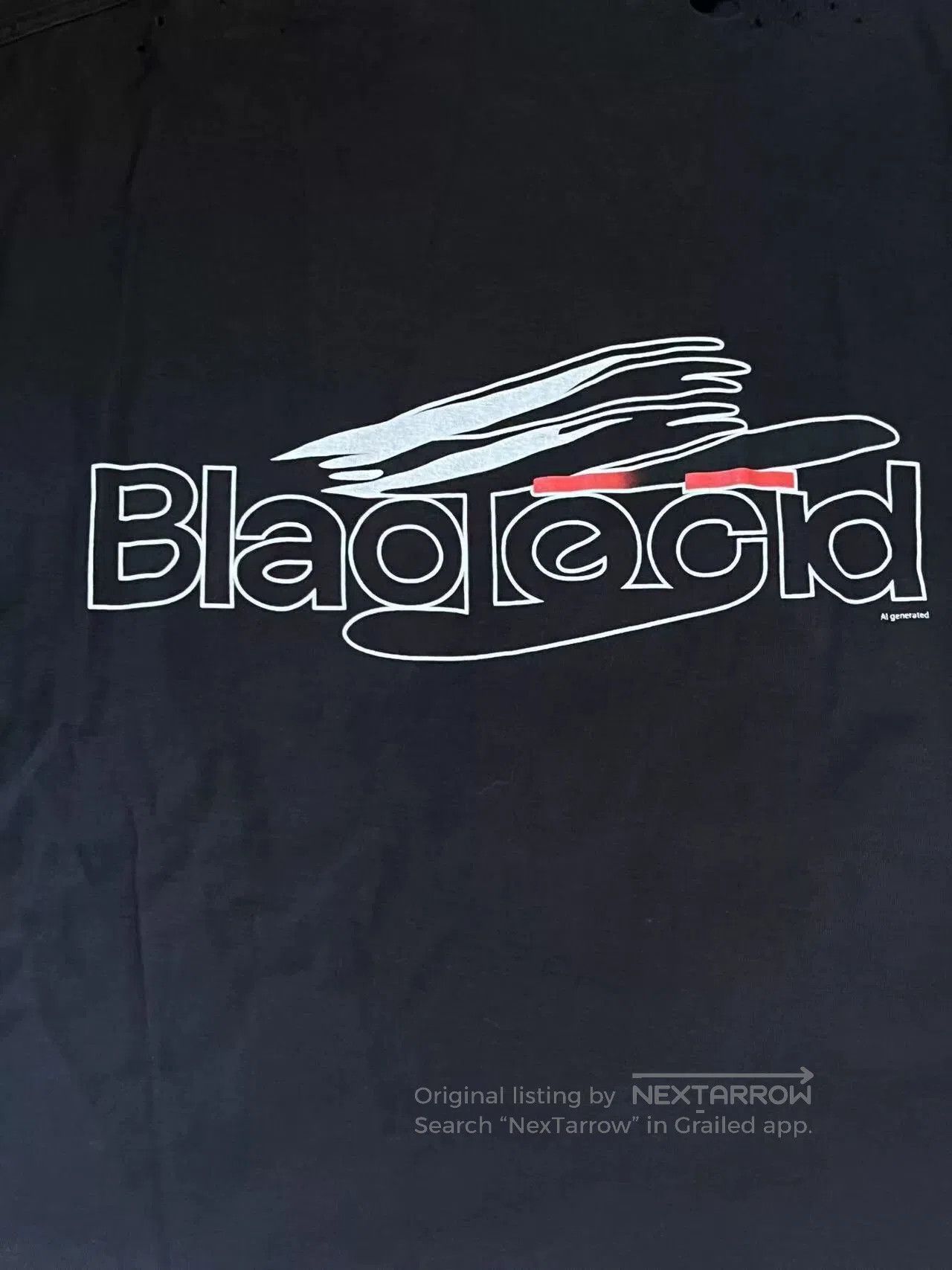 Balenciaga Balenciaga Manchester United Mud-Dye Distressed T-Shirt. Size US M / EU 48-50 / 2 - 4 Thumbnail