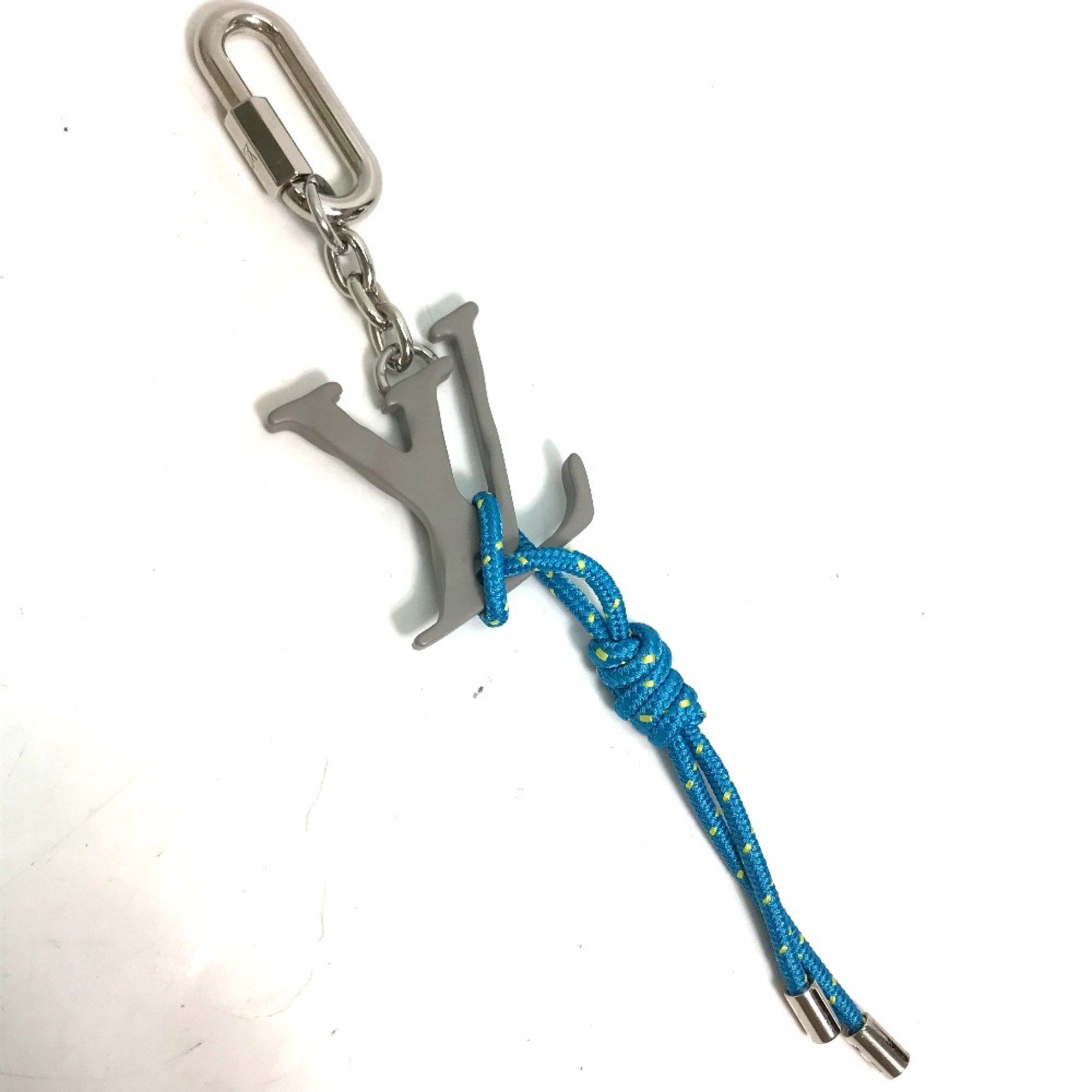 Louis Vuitton Louis Vuitton MP2618 Bag Charm Carabiner Key Holder blue Size ONE SIZE - 1 Thumbnail