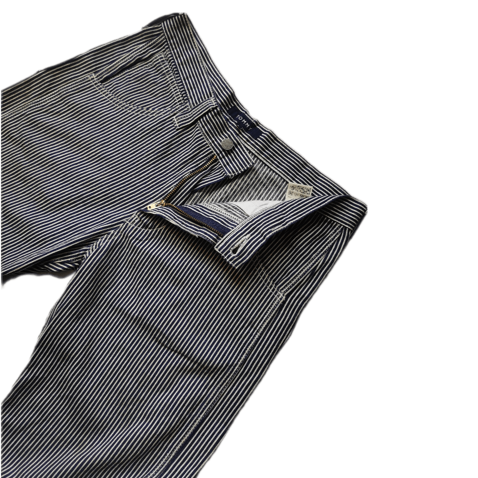 Japanese Brand 🇯🇵🔥🔥 90s Embroidered Tommy Hickor Baggy Pants Size US 33 - 3 Thumbnail