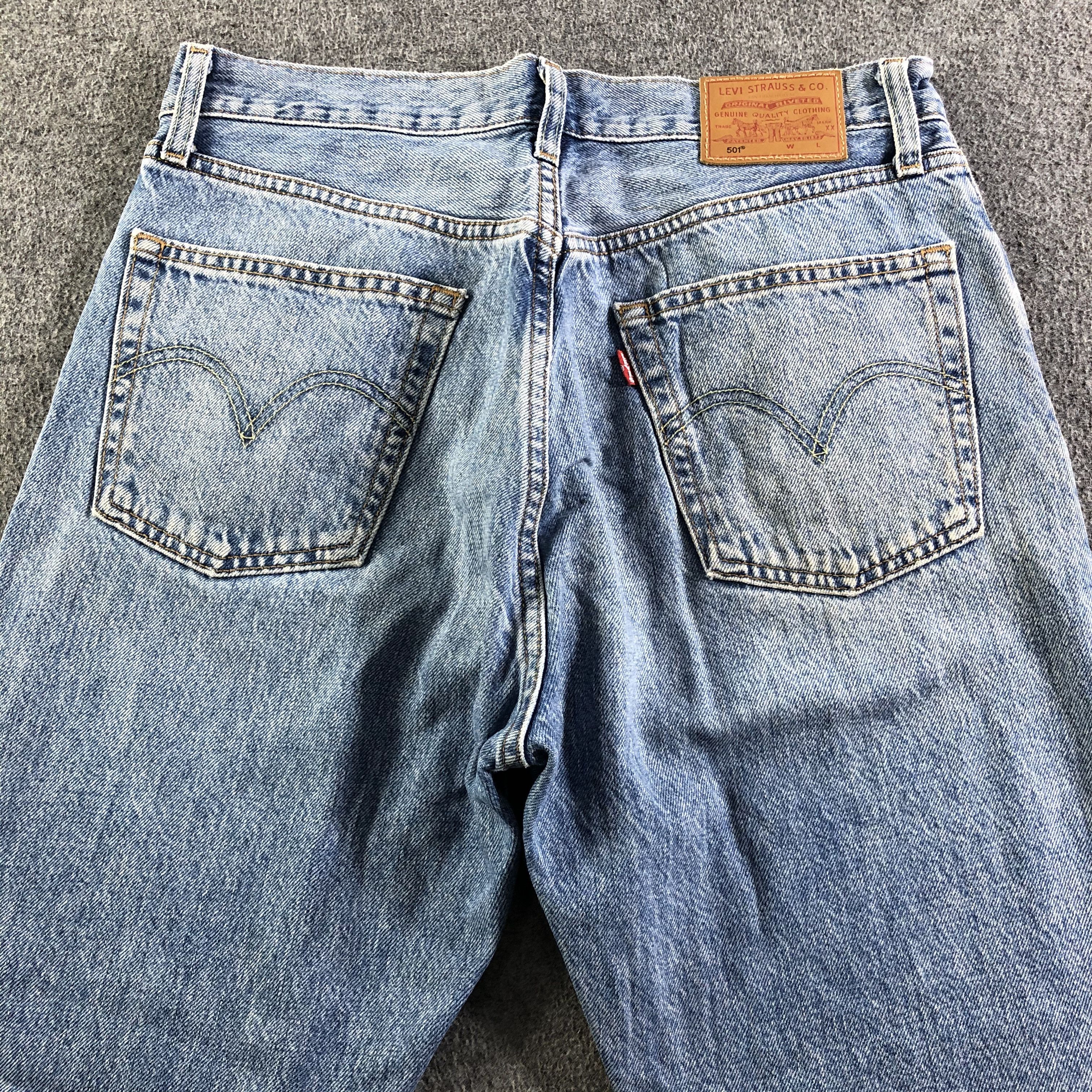 Levi's Vintage Blue Wash Levis 501 Jeans-J3408 Size US 31 - 4 Thumbnail