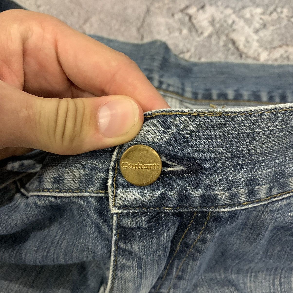 Carhartt × Vintage Vintage Carhartt Cargo Airex Bermuda Shorts Size 32 Size US 32 / EU 48 - 8 Thumbnail