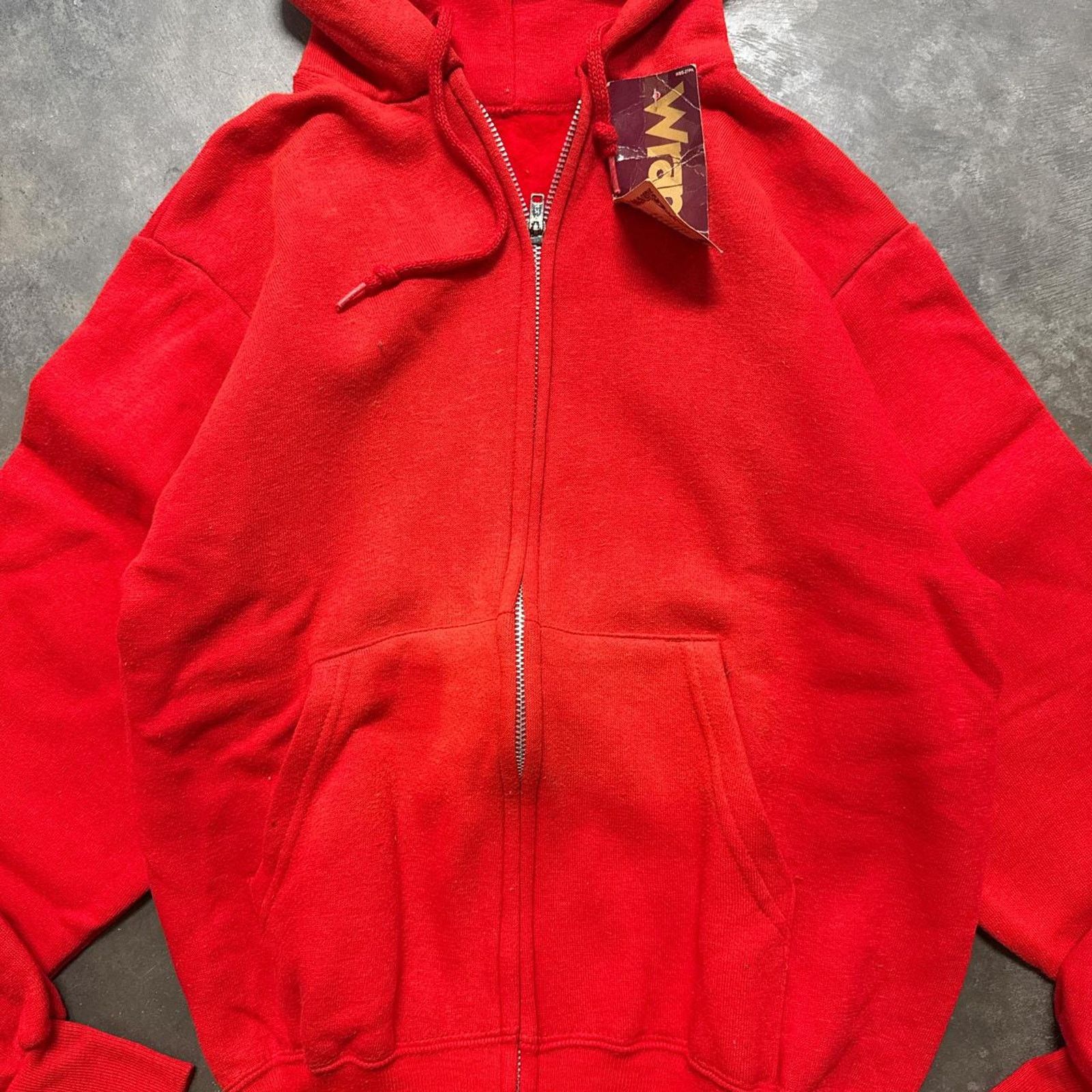 Vintage × Wrangler Wrangler NWT 5050 True Vintage Blank Full Zip Hoodie Size US S / EU 44-46 / 1 - 2 Thumbnail