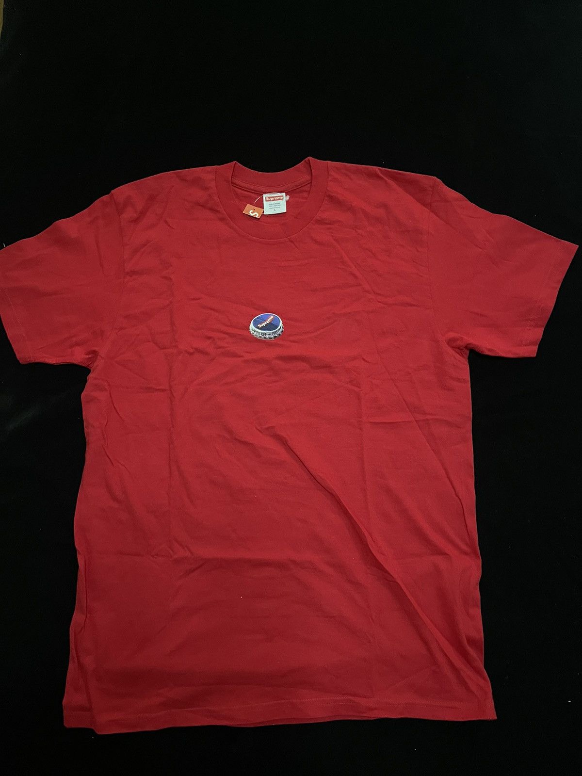 Supreme Bottle Cap Tee in Red shops