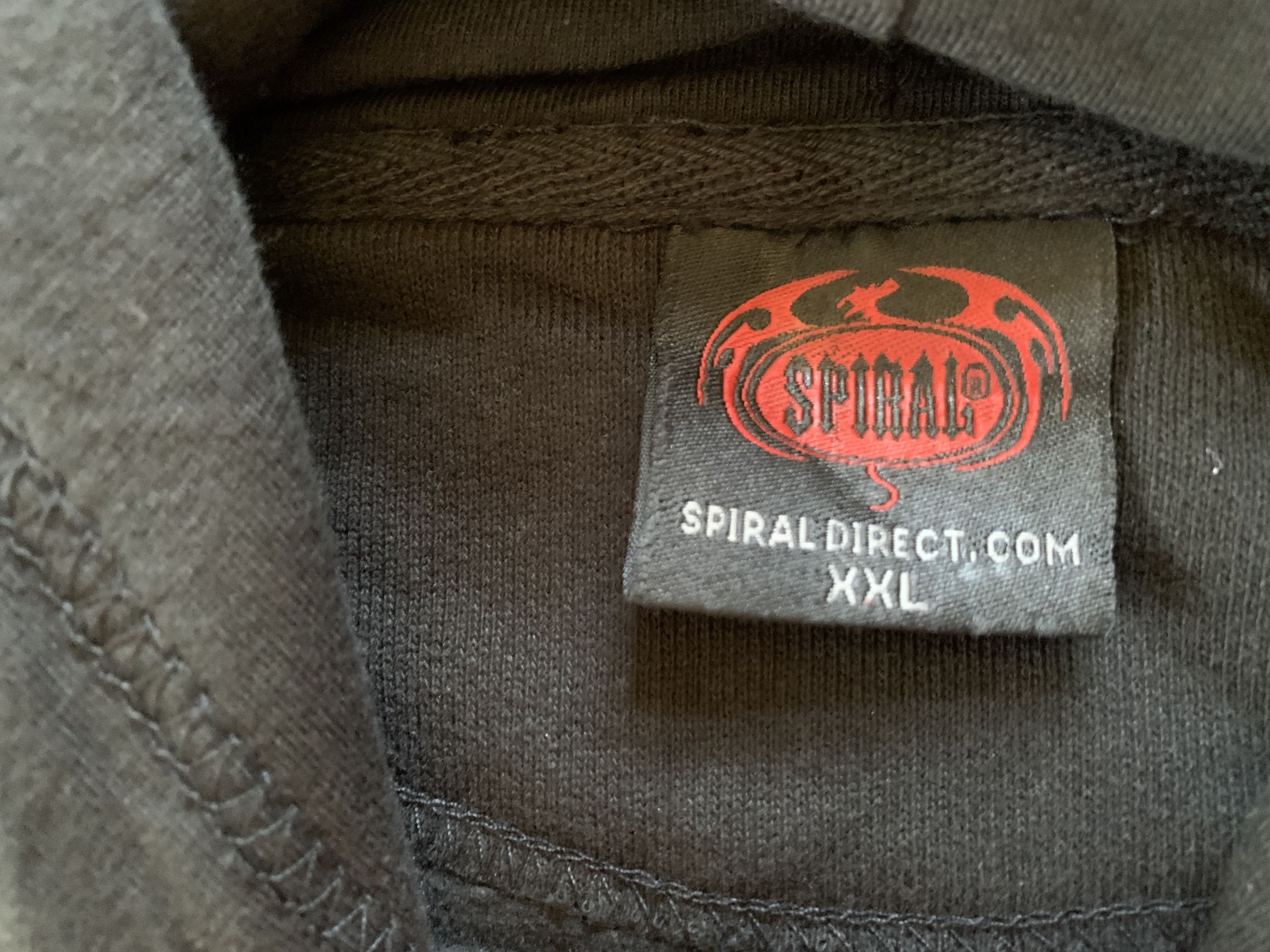 Japanese Brand × Vintage Vintage Spiral All Over Print Dragon Big Logo Hoodie Size US XXL / EU 58 / 5 - 8 Thumbnail