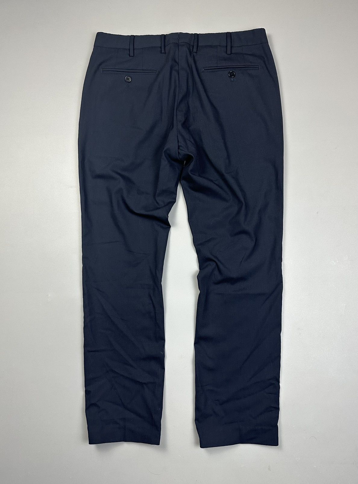 Hackett Hackett London Wool Formal Straight Fit Pants Size US 32 / EU 48 - 1 Thumbnail