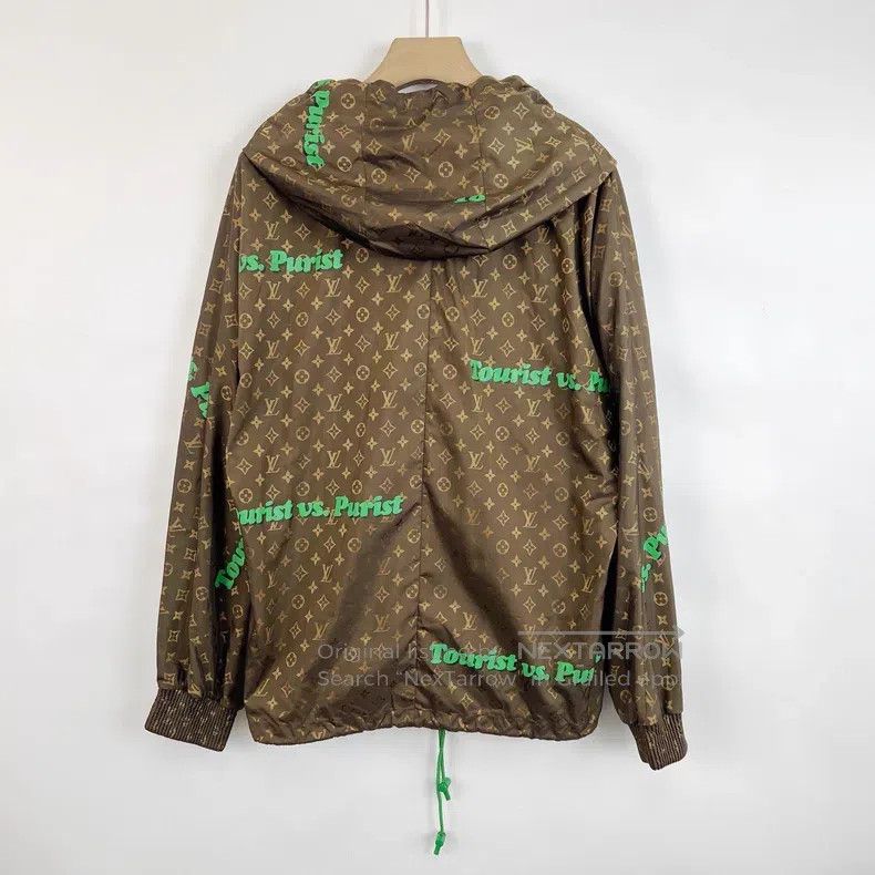 Louis Vuitton Louis Vuitton Brown monogrammed LOgo full print classic ho Size US M / EU 48-50 / 2 - 2 Thumbnail