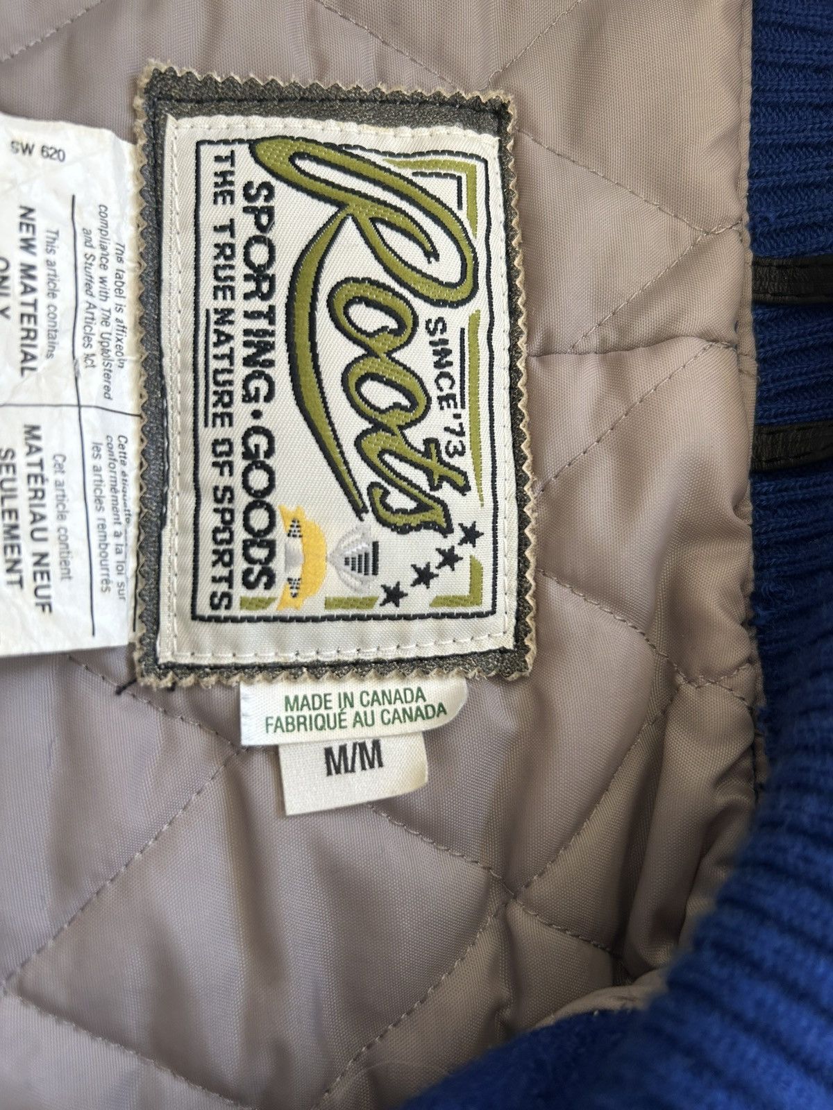 Roots Vintage Roots Toronto Maple Leafs Wool Varsity Jacket Size US M / EU 48-50 / 2 - 19 Thumbnail