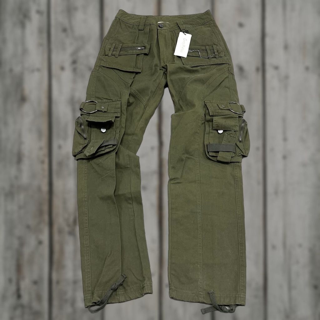 Free Knight Pants Mens 30 Cargo Tactical US Army Military Olive Green Siege Army Cargo Pants