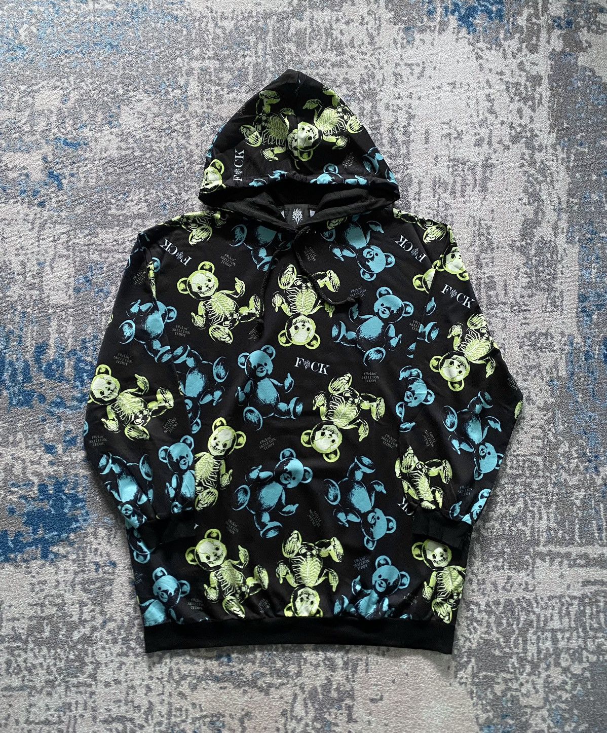 Hysteric Glamour × If Six Was Nine × Japanese Brand Japanes Drug Honey Skeleton Teddy Hoodie Size US L / EU 52-54 / 3 - 1 Thumbnail
