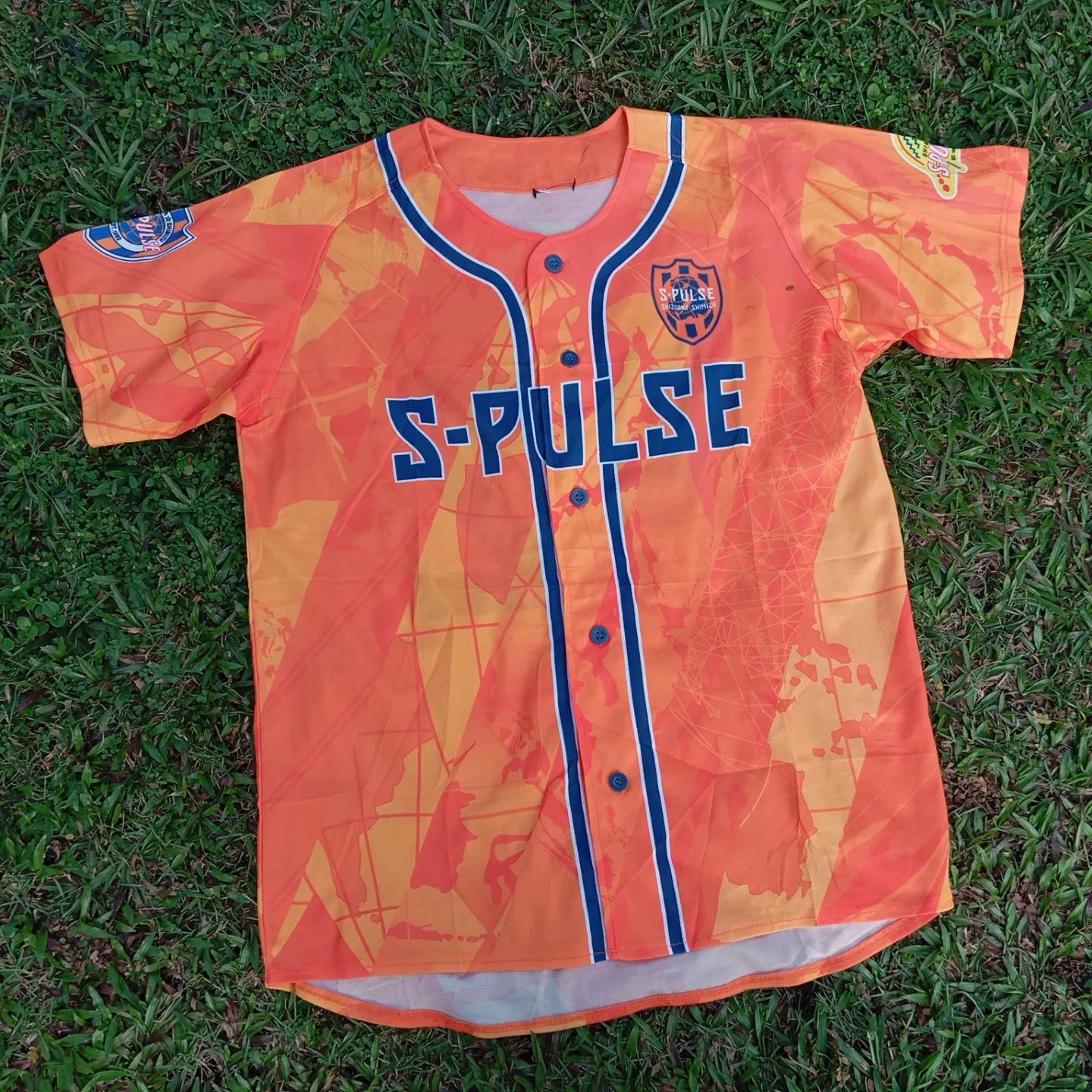 Japanese Brand J-League jersey 🎌⚽ Shimizu S- Pulse 30th Anniversary Size US L / EU 52-54 / 3 - 1 Thumbnail