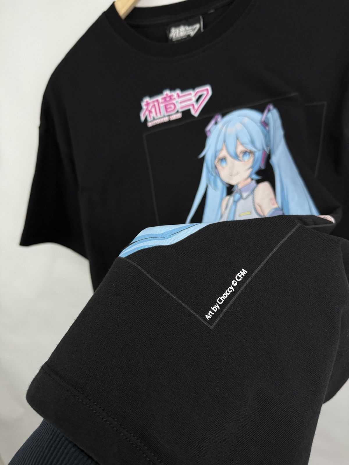 Japanese Brand 🇯🇵 Y2K Hatsune Miku by Crypton Future Media Art by Choocy CFM Size US M / EU 48-50 / 2 - 5 Thumbnail