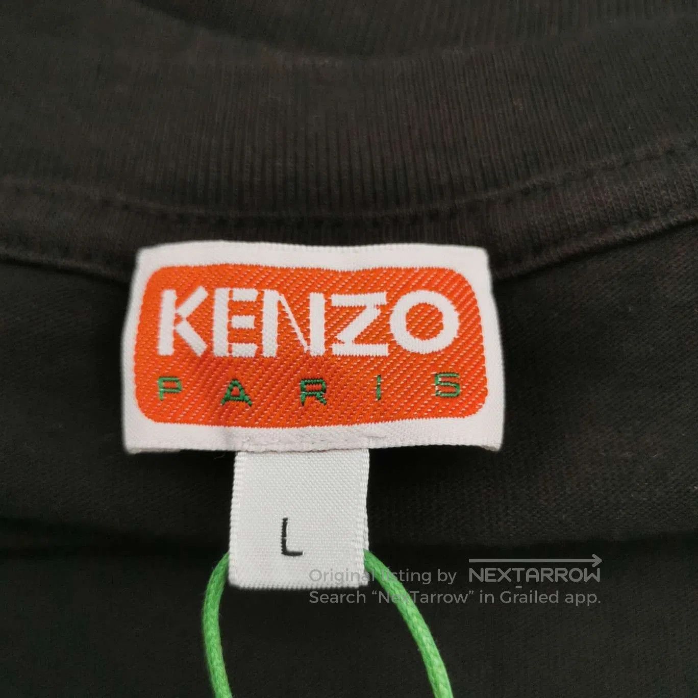 Kenzo Kenzo S Size Cotton Tiger Graphic T-Shirt. Size US L / EU 52-54 / 3 - 6 Thumbnail