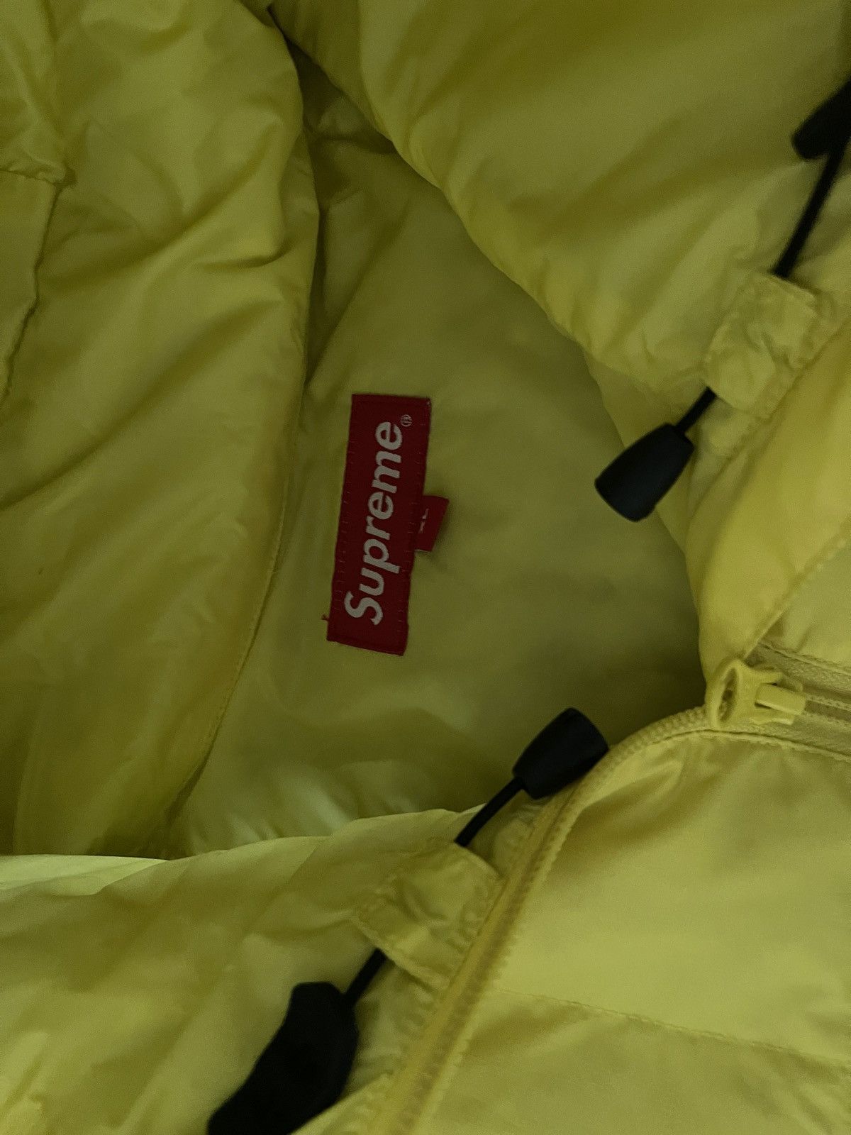Supreme Supreme Micro Down Half Zip Hooded Pullover Acid FW2022 Size US XL / EU 56 / 4 - 2 Thumbnail
