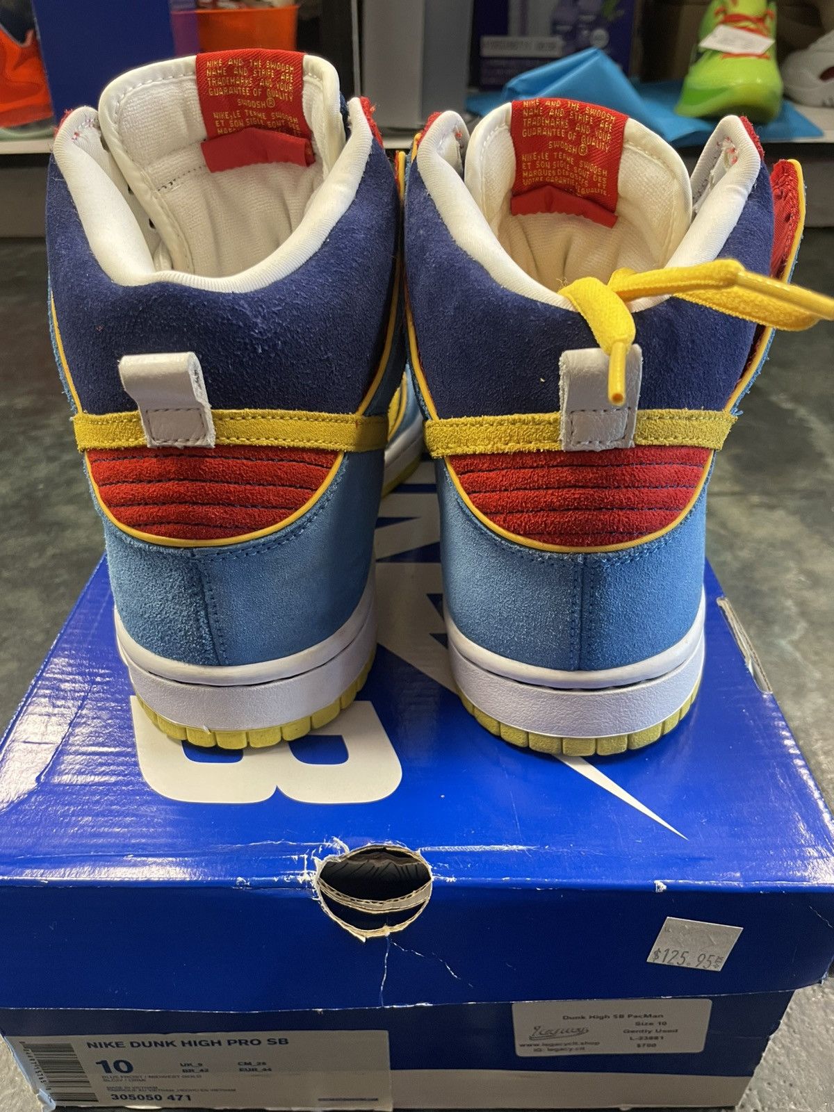 Nike Dunk Low SB High Pac-Man Size US 10 / EU 43 - 4 Thumbnail