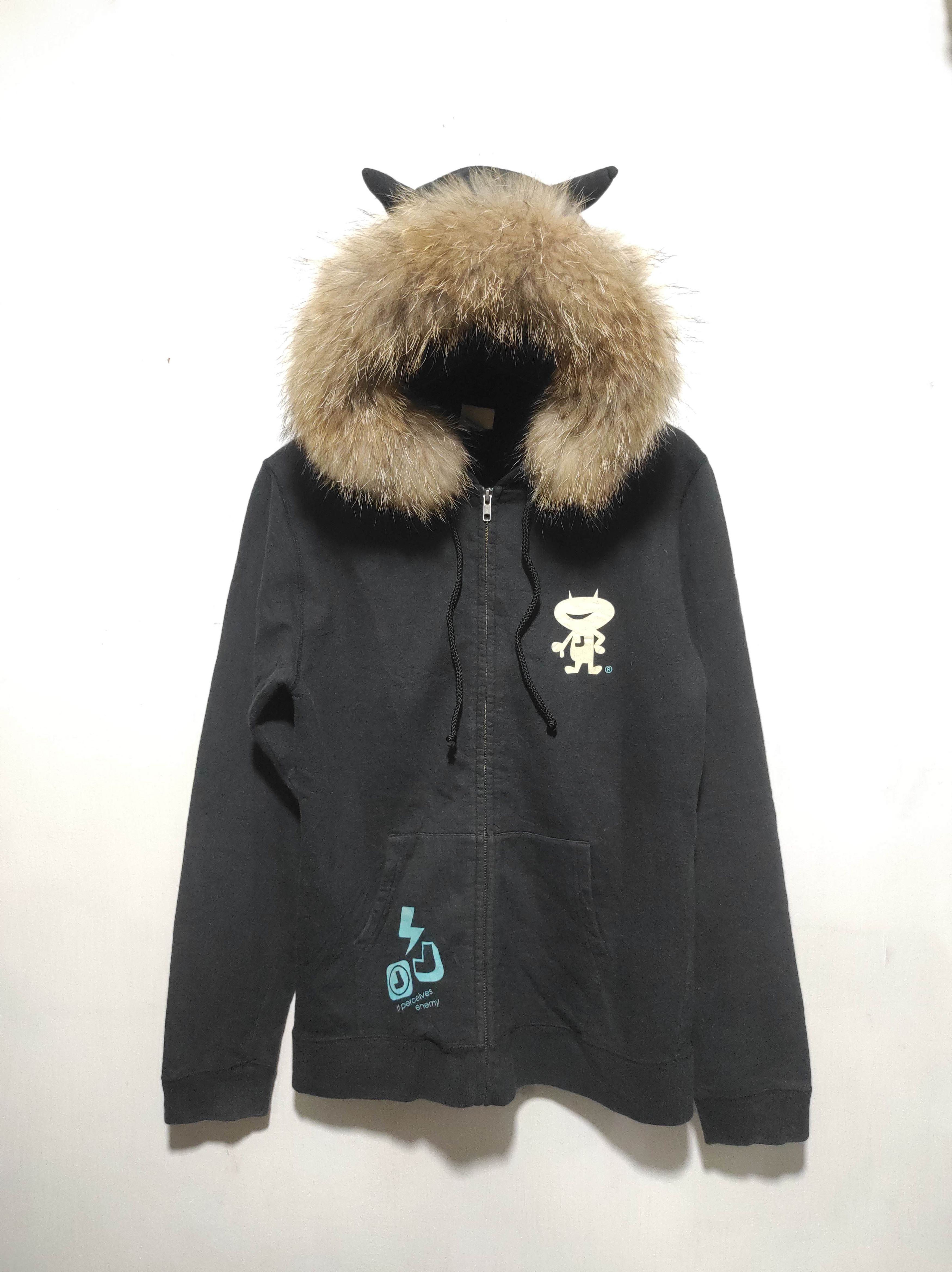 Hysteric Glamour Laundry Horn Zipper Fur Hoodie LGB style Size US M / EU 48-50 / 2 - 3 Thumbnail
