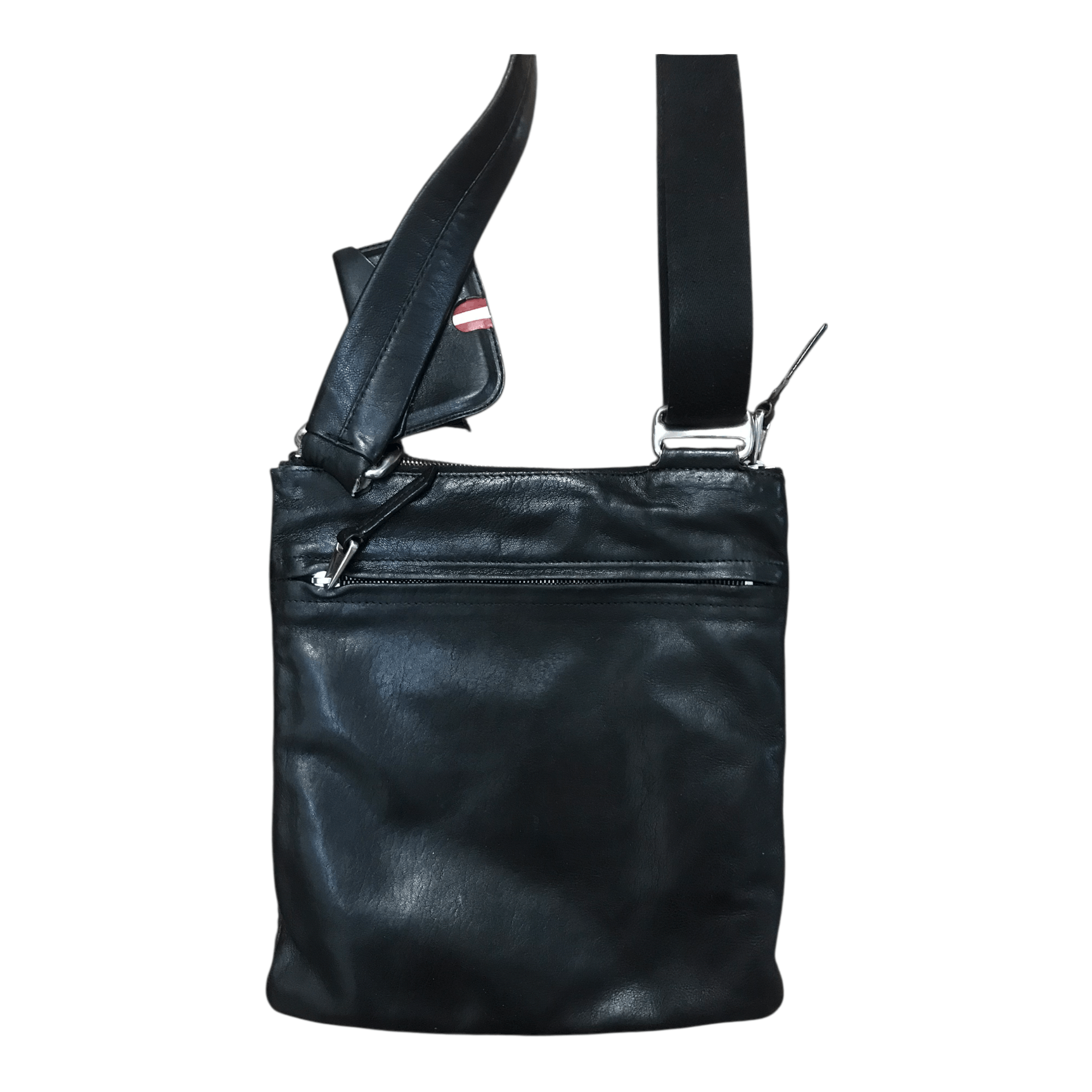 Bally Bally Genuine Leather Black Sling Bag Size ONE SIZE - 7 Thumbnail