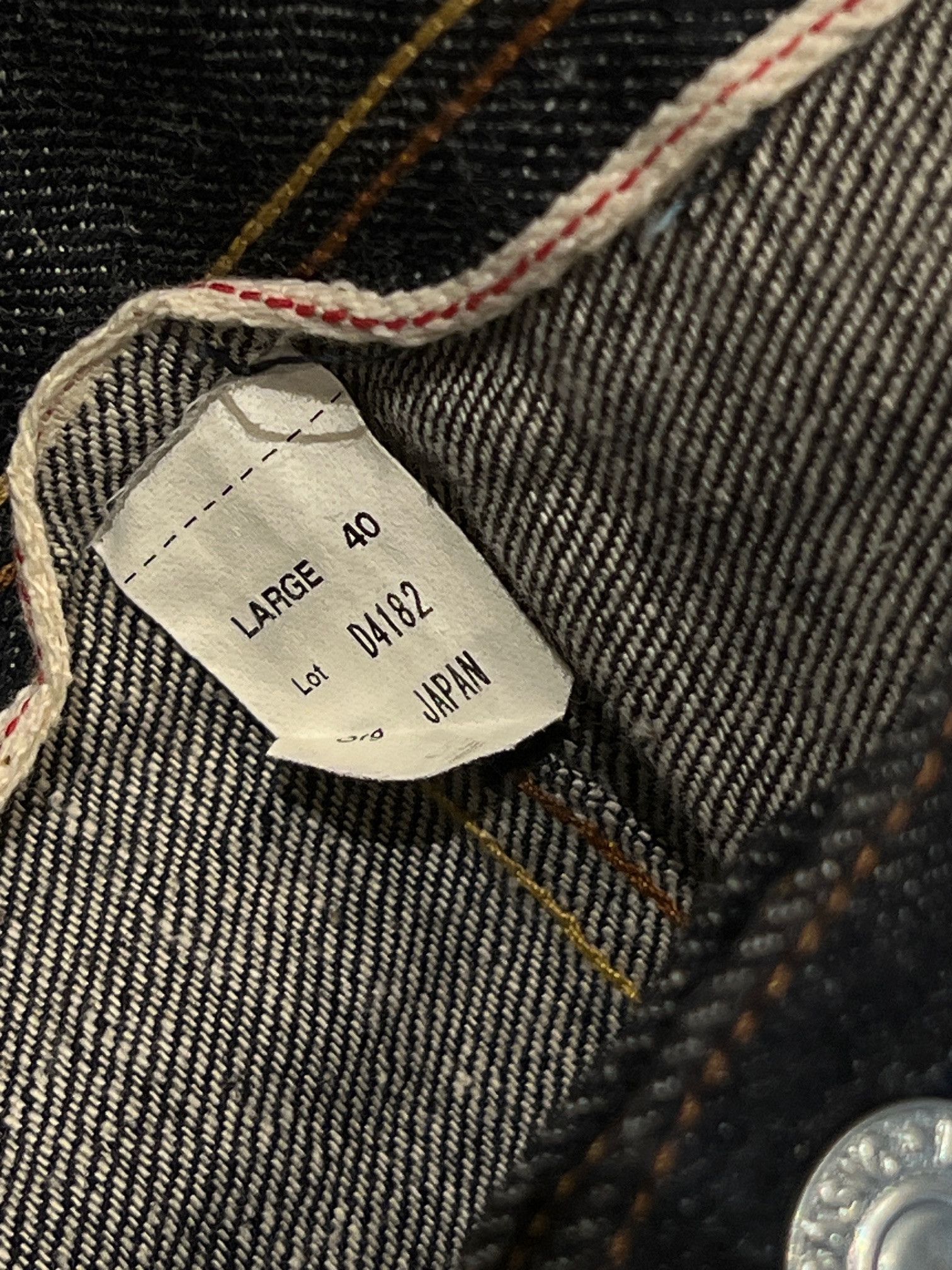 Other Deluxe Clothing Co. “Authentic S37” Japanese Selvedge Denim Size US 36 / EU 52 - 9 Thumbnail