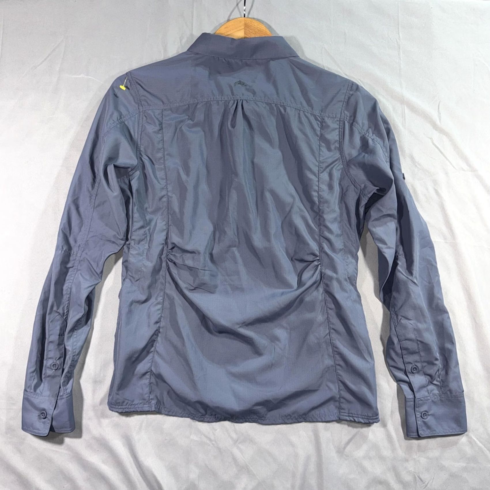 Vintage Simms Shirt Womens Small Blue Nightshade Attractor LS Long Sleeve Guide Fishing Size S / US 4 / IT 40 - 2 Thumbnail