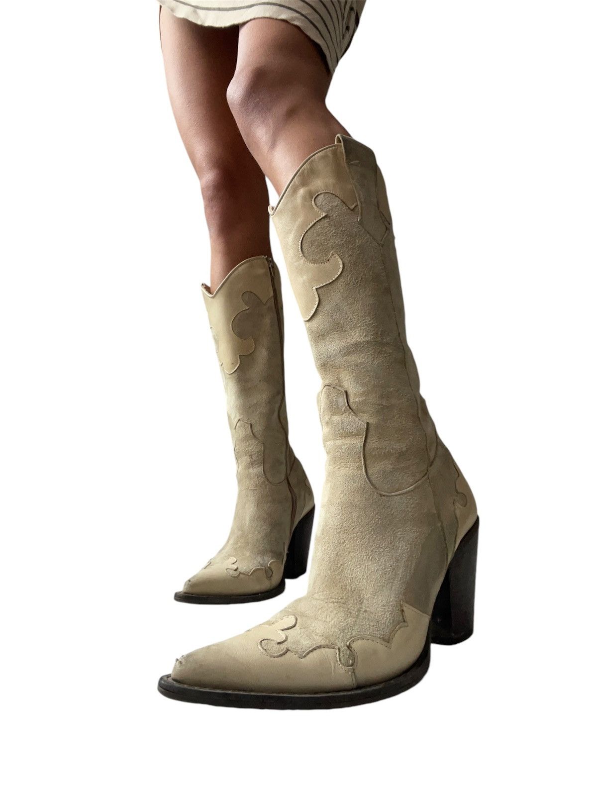 Sandro Sandra cowboy boots Size US 6.5 / IT 36.5 - 1 Thumbnail
