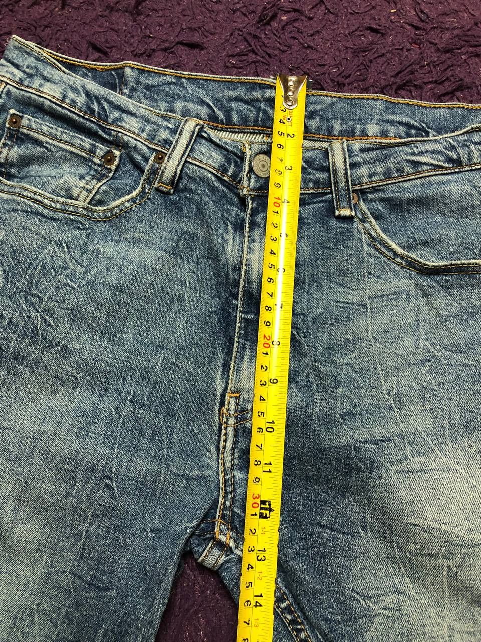 Levi's LEVIS Men’s Straight Fit Denim Jeans Everyday Wear W34 L32 Size US 34 / EU 50 - 14 Thumbnail