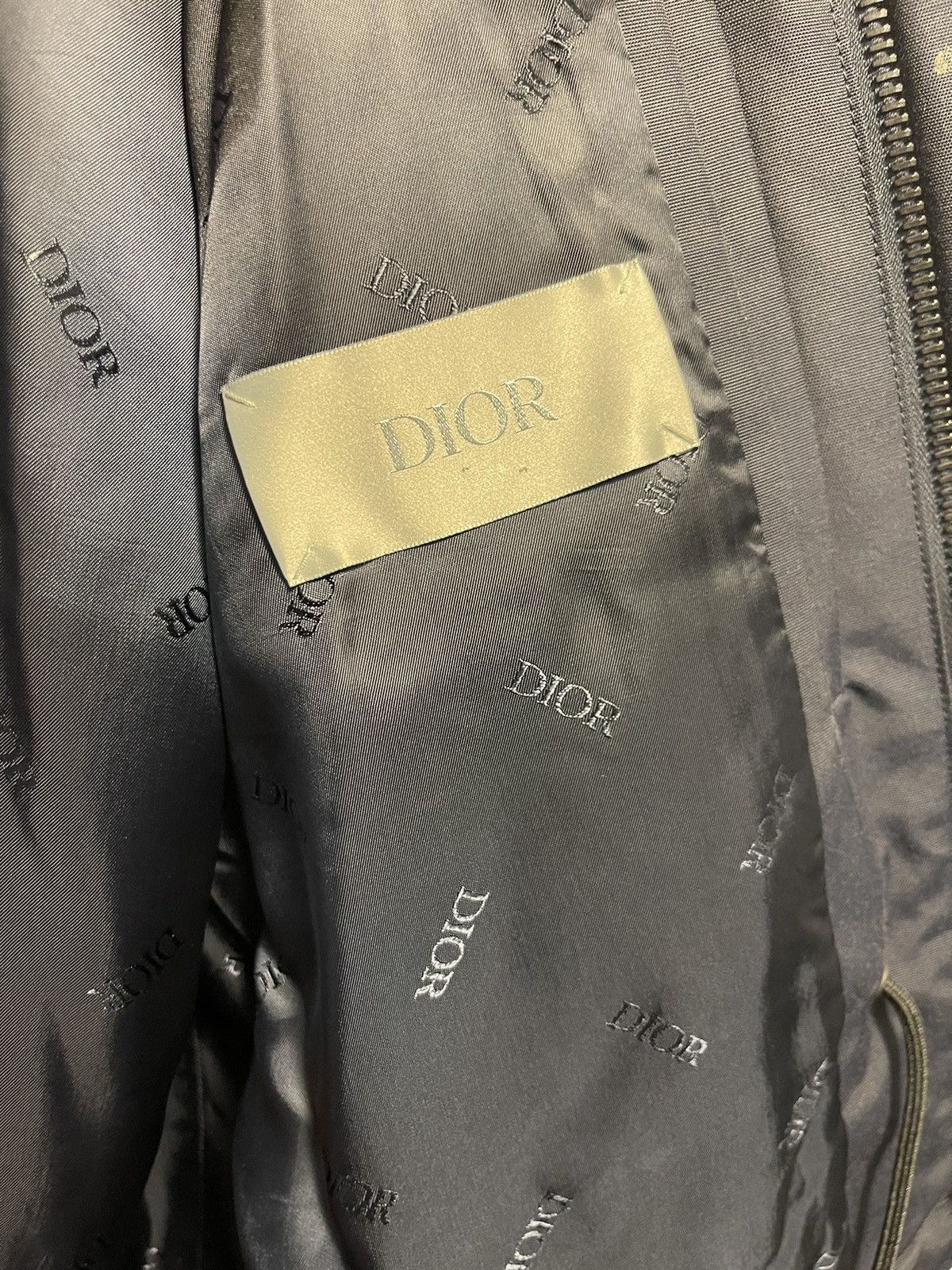 1017 ALYX 9SM × Dior Dior Homme 2019 Buckle Accented NavyBlue Bomber Jacket sz 50 Size US M / EU 48-50 / 2 - 5 Thumbnail