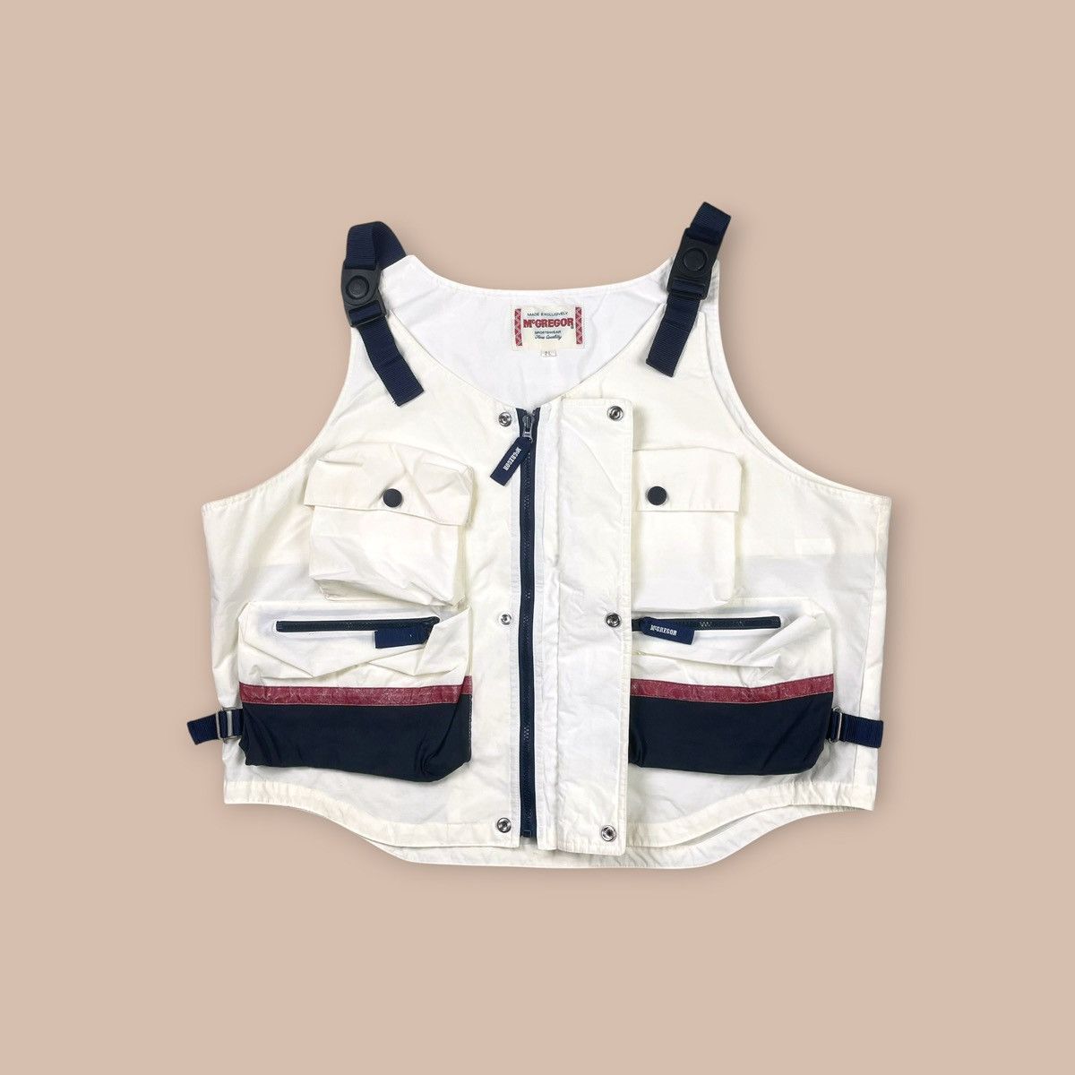 McGregor Vintage McGreger Multi Pocket Outdoor Vest Size US XL / EU 56 / 4 - 1 Thumbnail