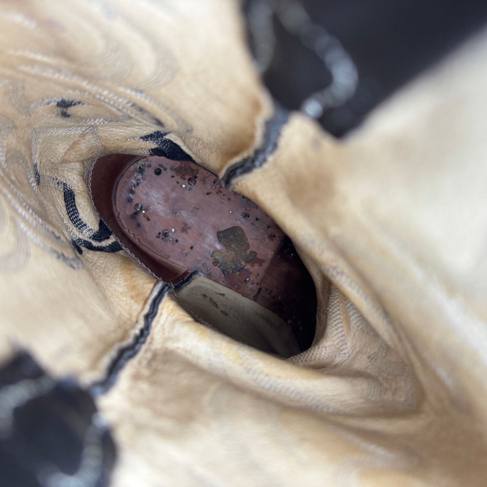 Dan Post Vintage Dan Post Exotic Ostrich Western Boots Snip Toe 11 D Size US 11 / EU 44 - 15 Thumbnail