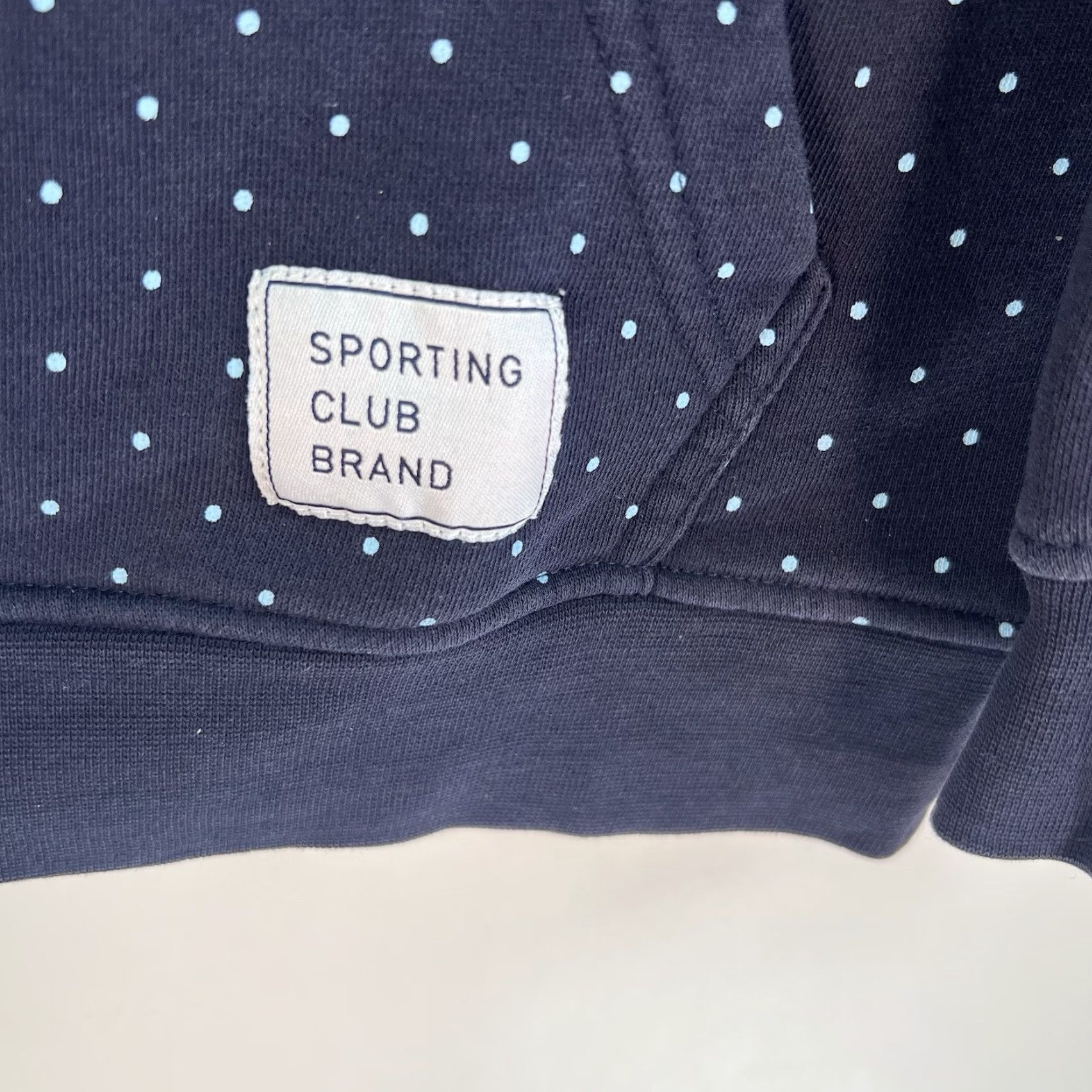 Vintage Sporting Club Hooded Pullover Sweatshirt Womens Size M Blue Size M / US 6-8 / IT 42-44 - 2 Thumbnail