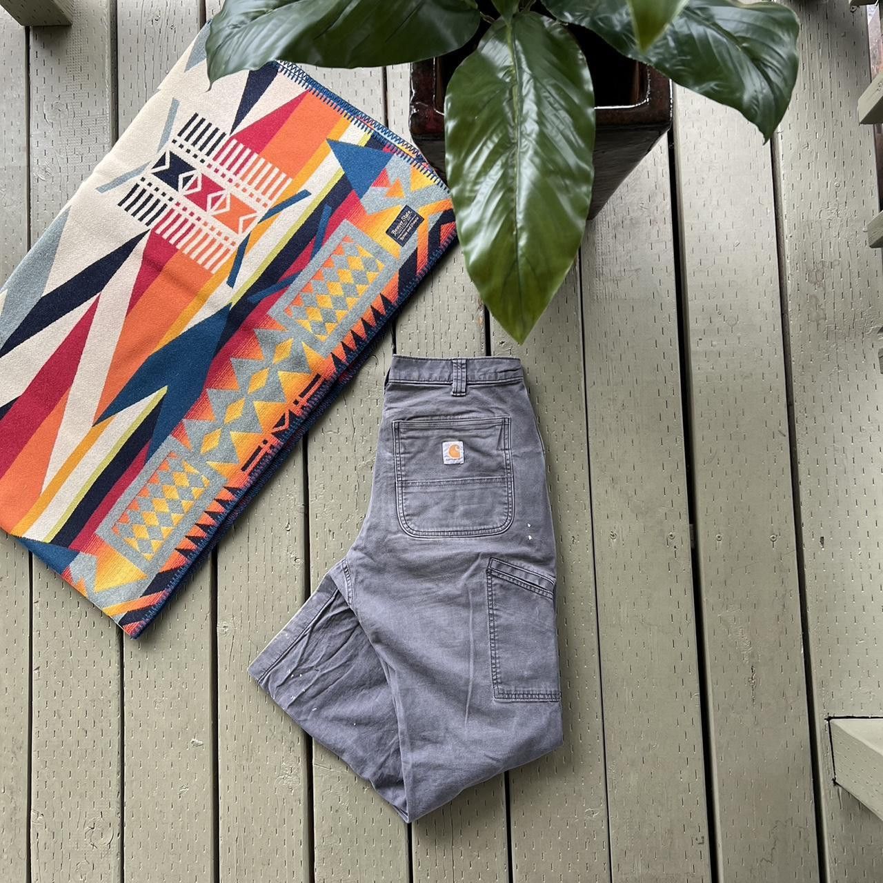 Carhartt Carhartt Pants Relaxed Fit Workwear Double Knee Durable Size US 30 / EU 46 - 3 Thumbnail