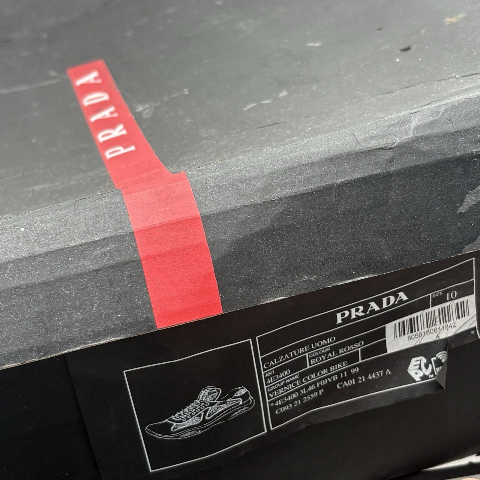 Prada Prada Americas Cup ' Navy Red ' | GREAT CONDITION! Size US 11 / EU 44 - 16 Thumbnail