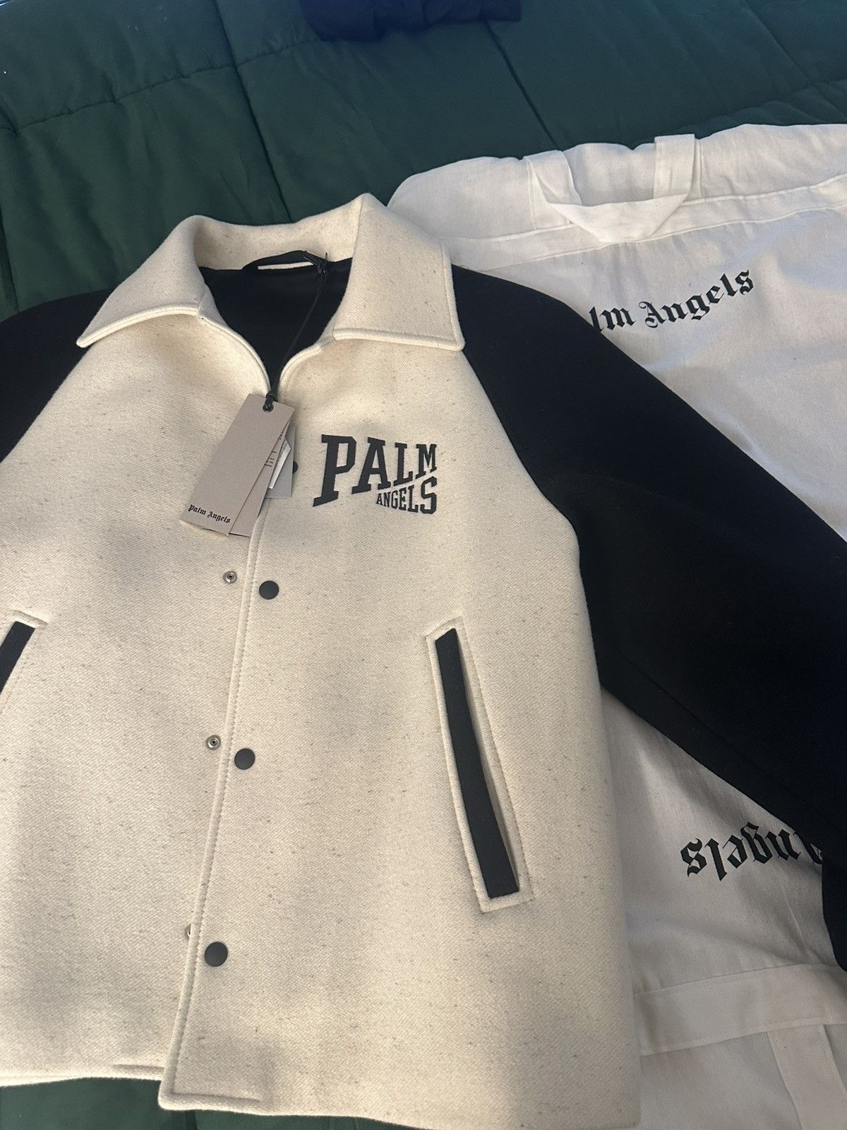 Palm Angels Palm Angels University Jacket -M Size US M / EU 48-50 / 2 - 1 Thumbnail