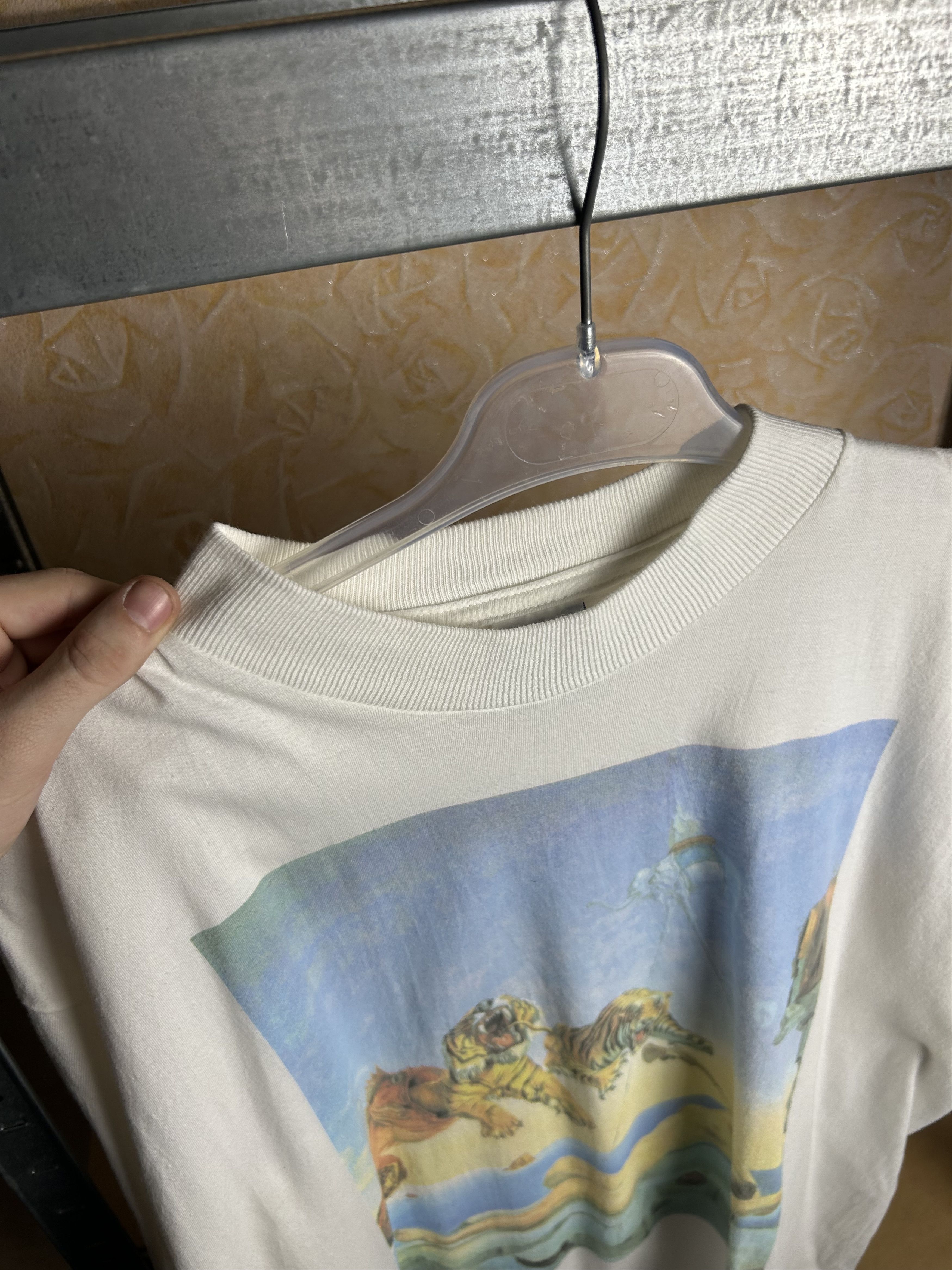 Vintage Vintage 1991 Salvador Dalidream Caused T-shirt Size US L / EU 52-54 / 3 - 11 Thumbnail