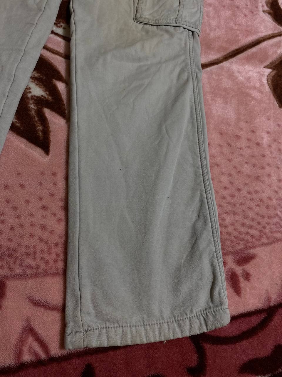 Japanese Brand Vintage Japanese Brand Flare Baggy Cargo Pants Workwear Size US 30 / EU 46 - 8 Thumbnail
