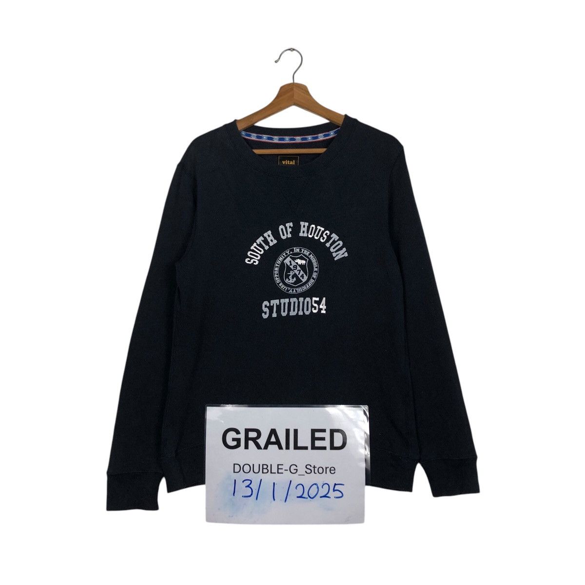 Japanese Brand 📌South of Houston Sweatshirt Big Logo Issey Miyake Size US M / EU 48-50 / 2 - 1 Thumbnail