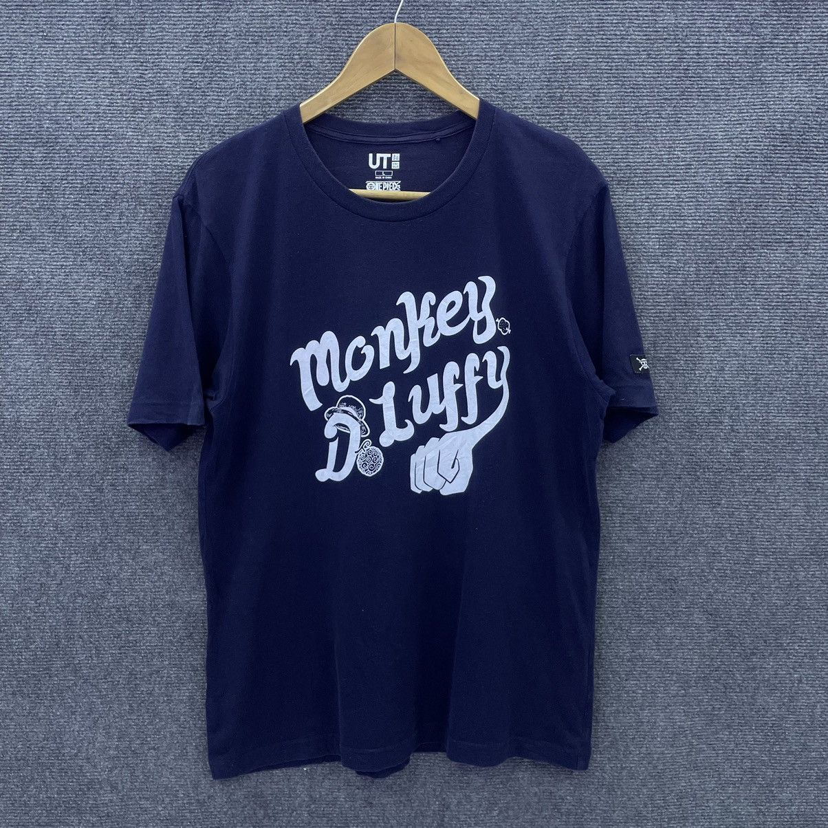 Anime × Cartoon Network × Japanese Brand Japanese Manga Series One Piece Monkey D Luffy Anime Tee Size US L / EU 52-54 / 3 - 1 Thumbnail