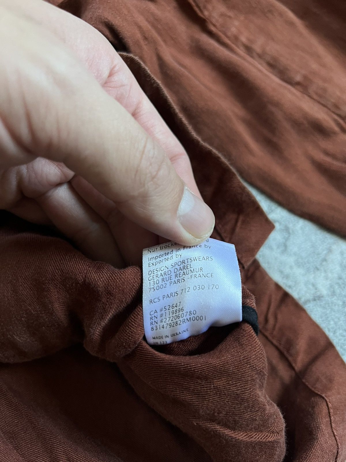 Gerard Darel Gerard Darel Linen Jacket 42 Blazer Lightweight Zip Pocket Size M / US 6-8 / IT 42-44 - 8 Thumbnail