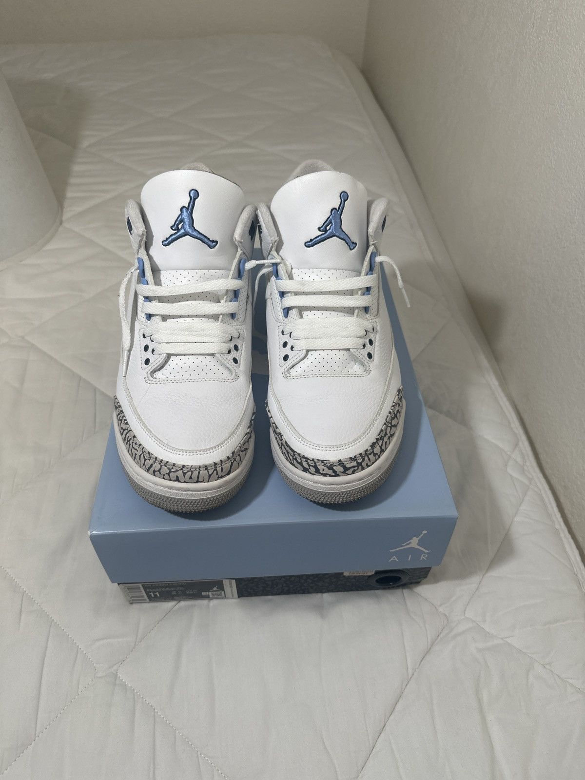 Jordan Brand Jordan 3 retro UNC Size US 11 / EU 44 - 1 Thumbnail