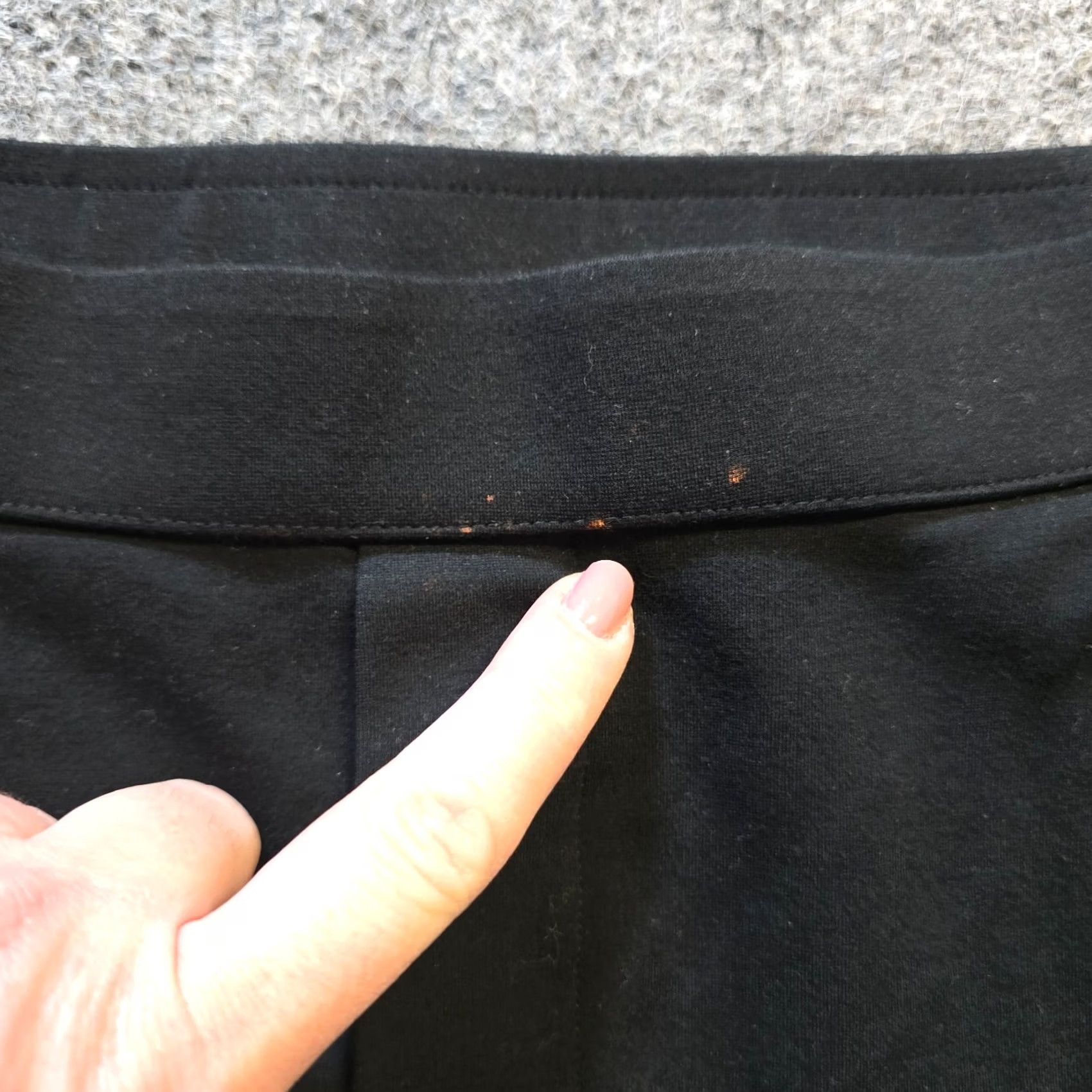 J. Jill VINTAGE J Jill Pants Womens Small Black Wide Leg Wearever Stretch Capsule Basic Casual Size 30" / US 8 / IT 44 - 4 Thumbnail